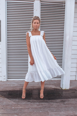 Gabby Layered Gossamer Dress