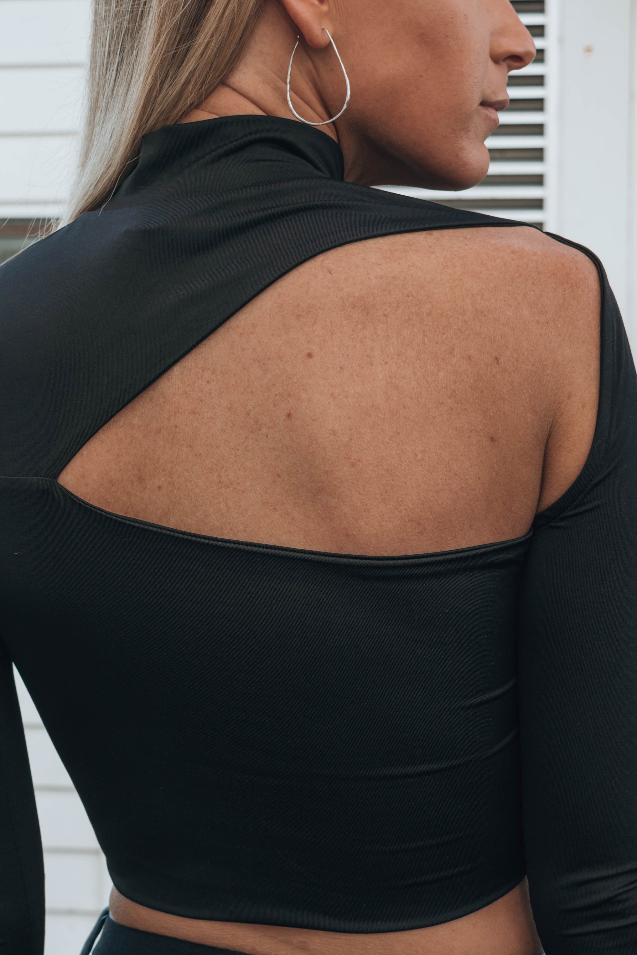 Andres Mock Neck Top