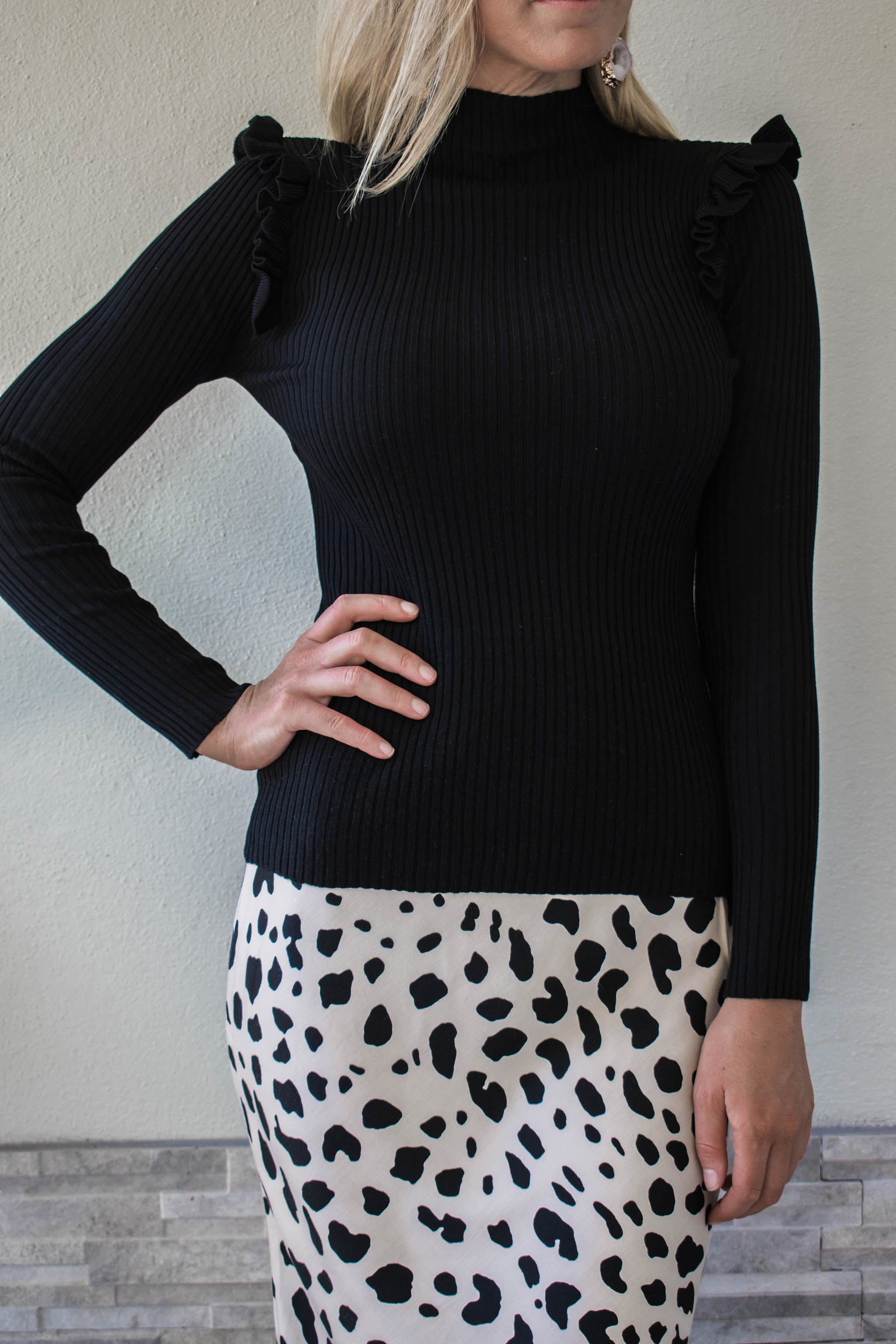 Cantwell Ruffle Sweater