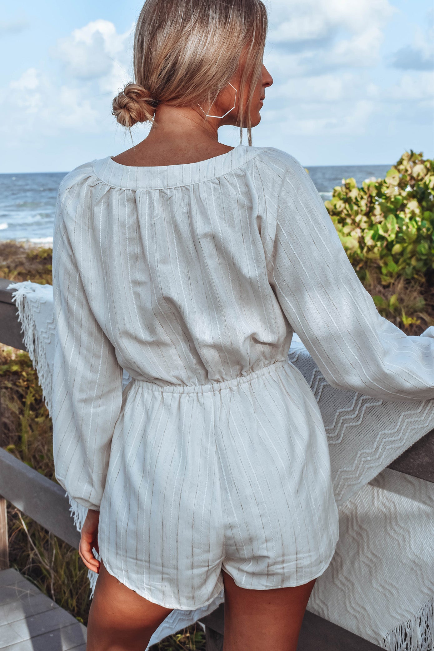 Myall Button Romper
