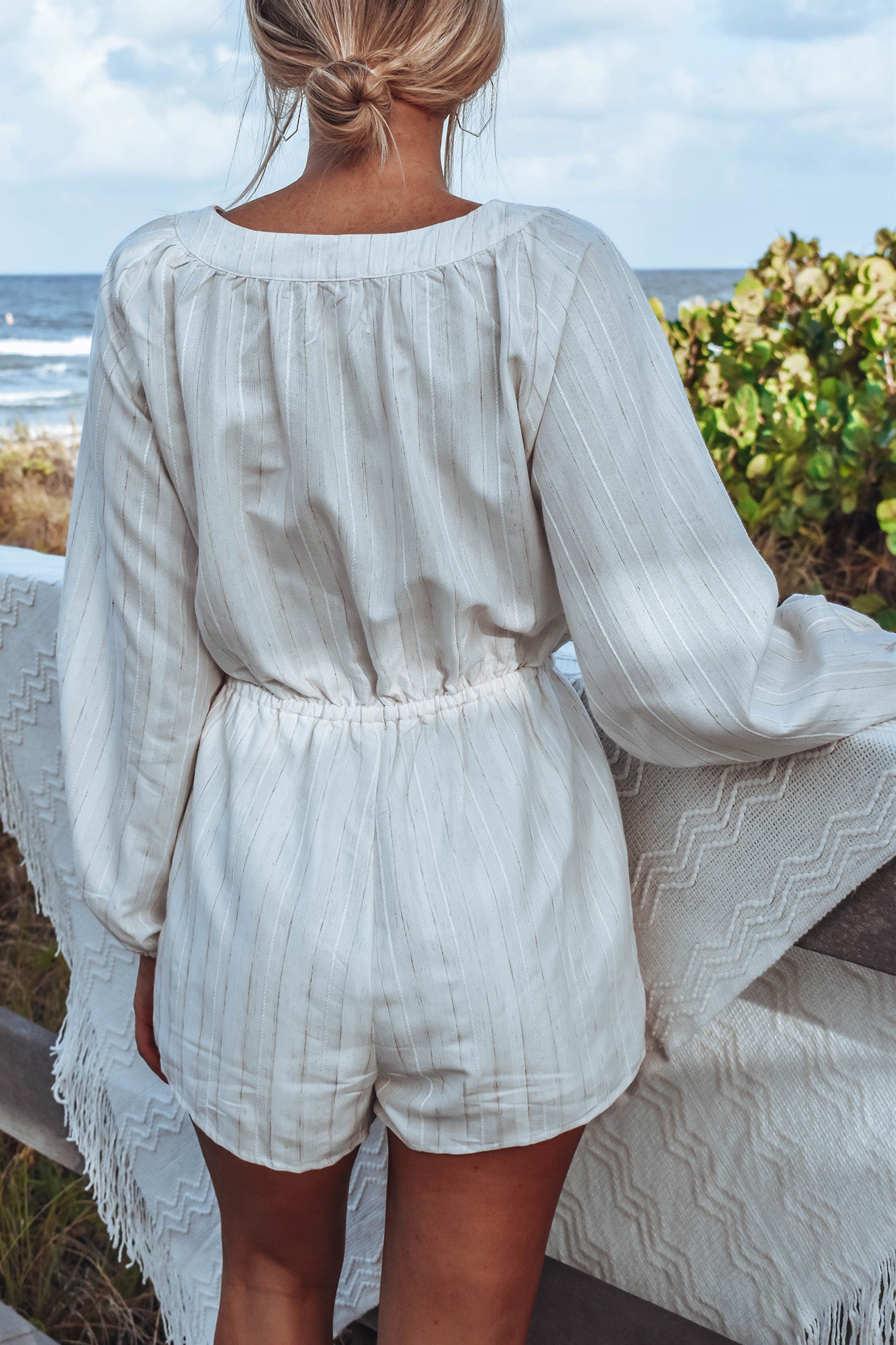 Myall Button Romper