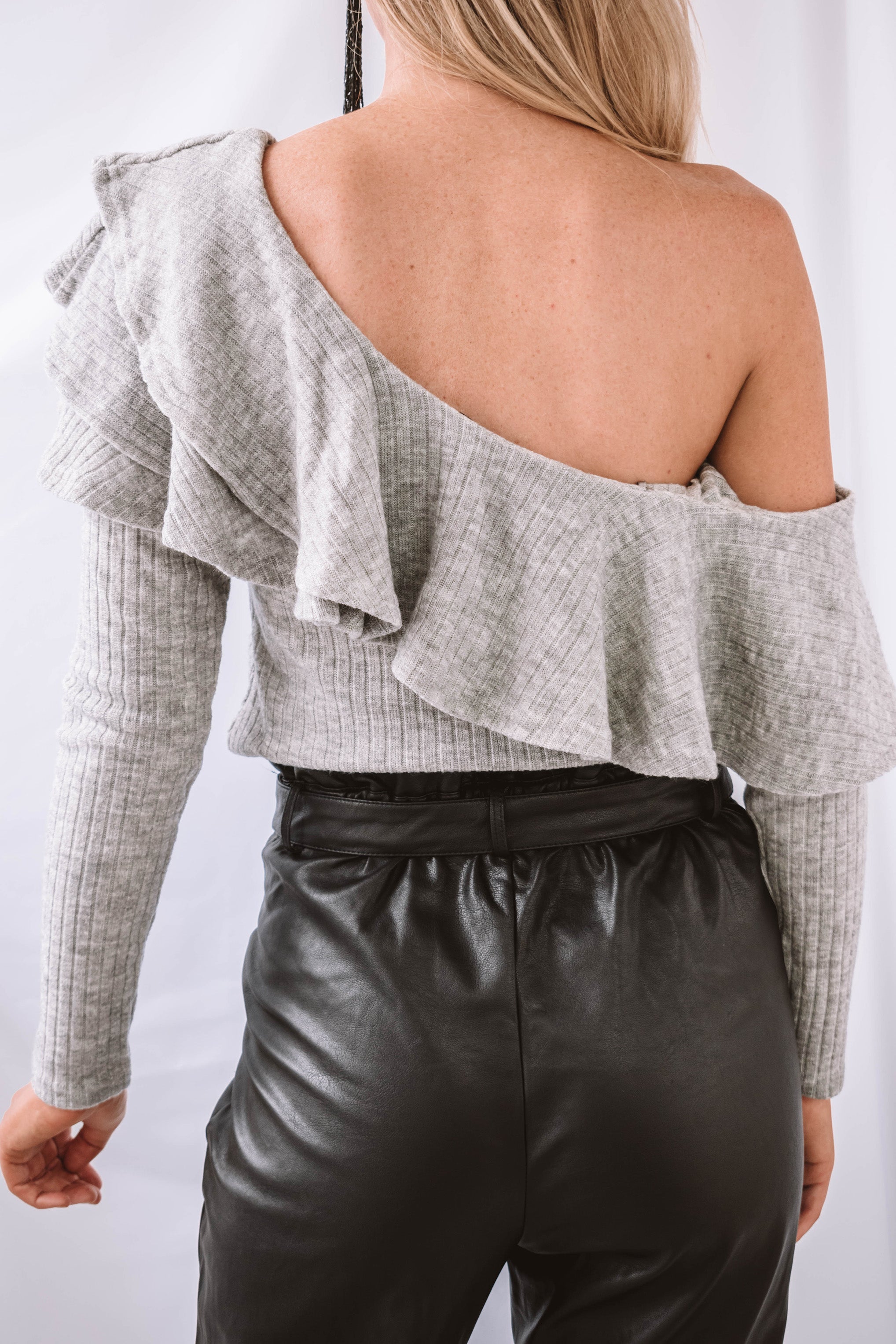 Belfast Ruffle Sweater