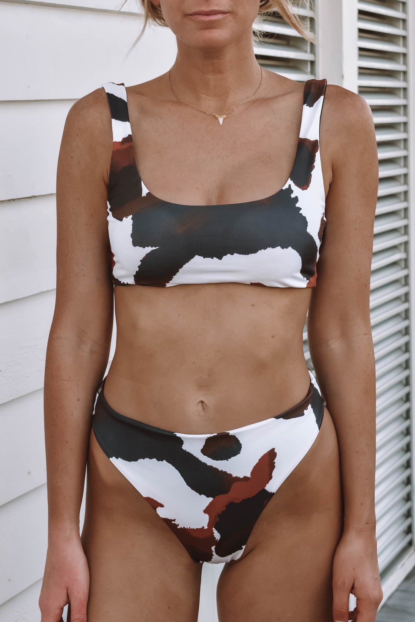 Keller Cow Print Bottom