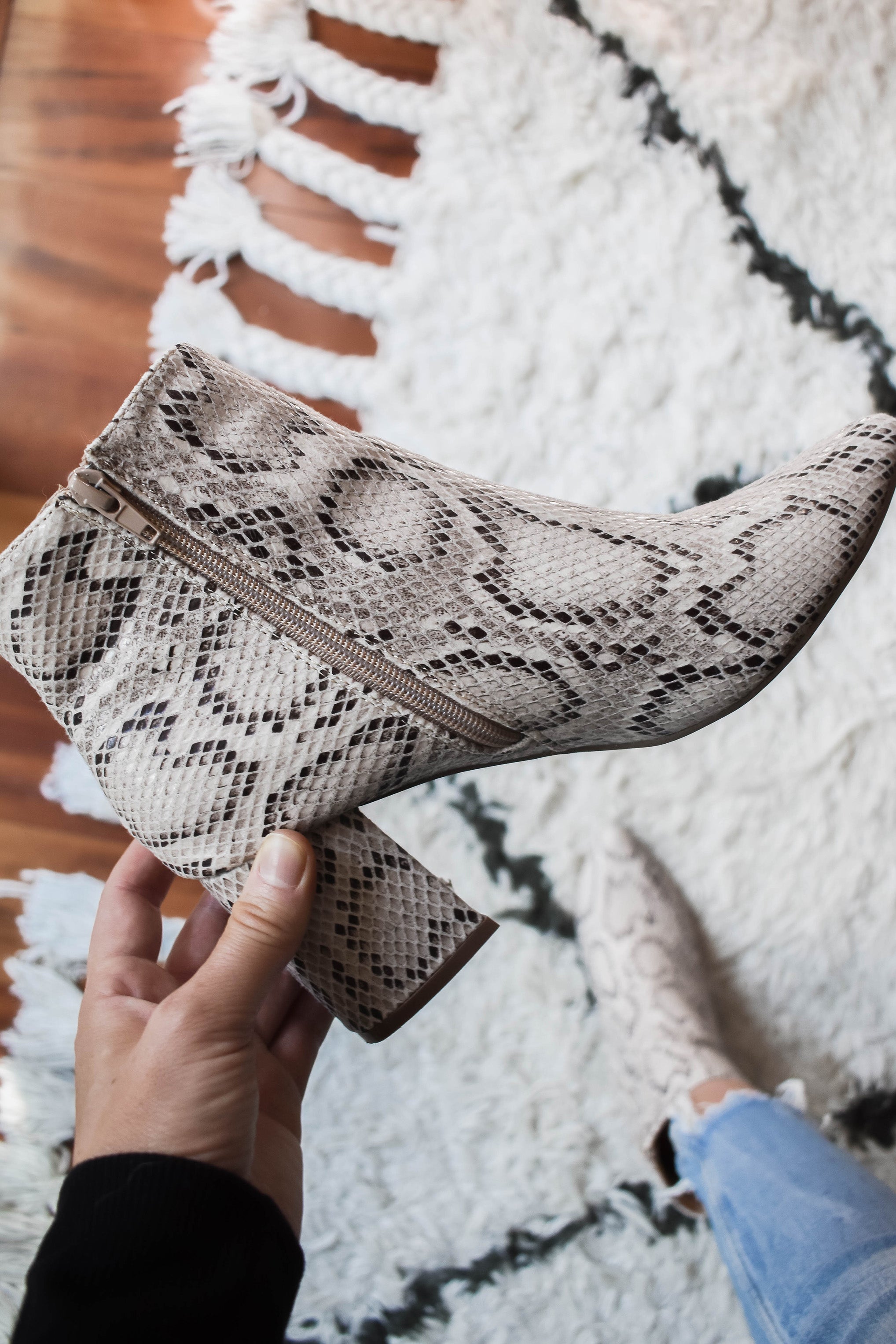 Alden Snake Bootie