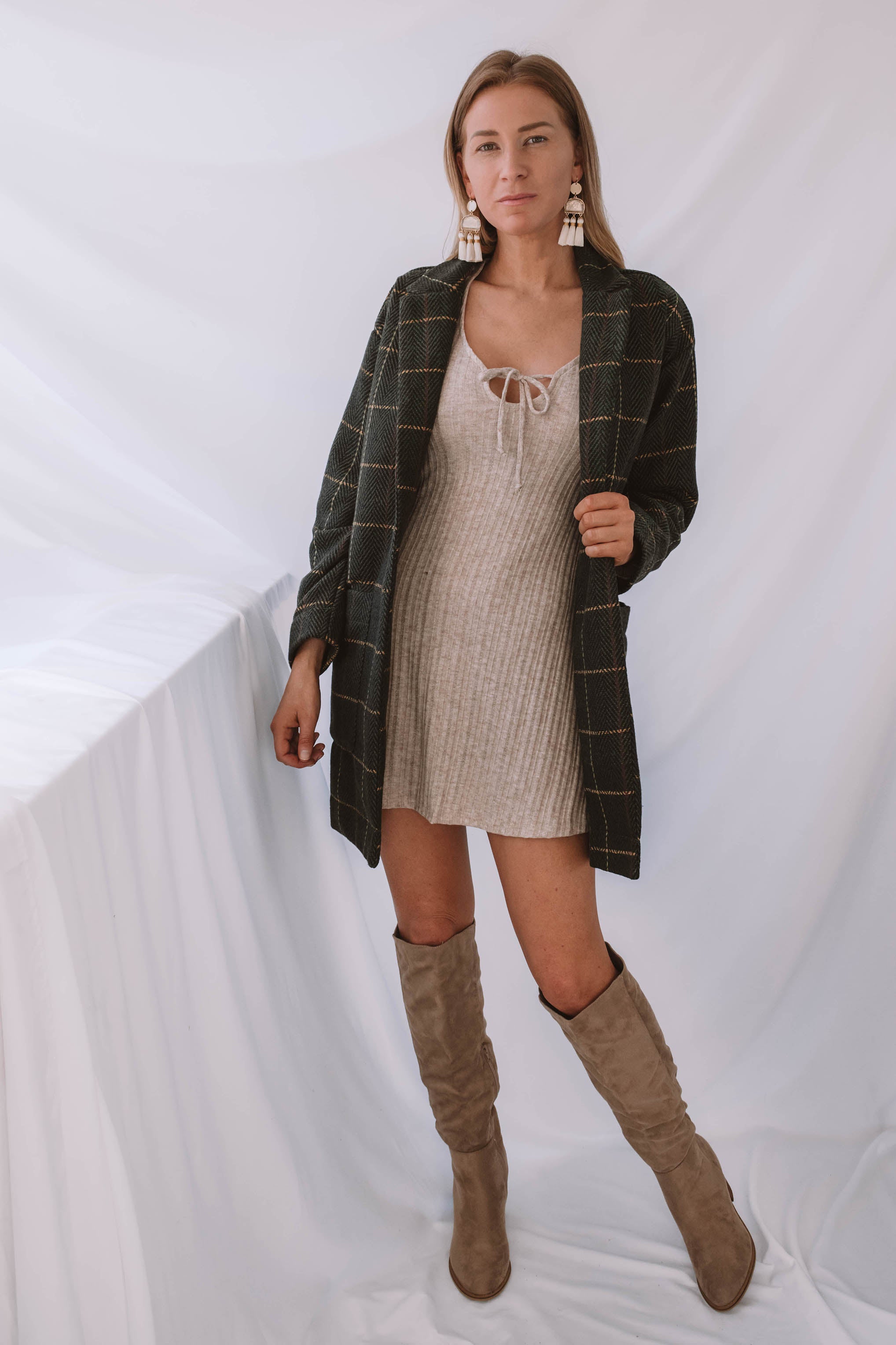 Carlin V Neck Dress