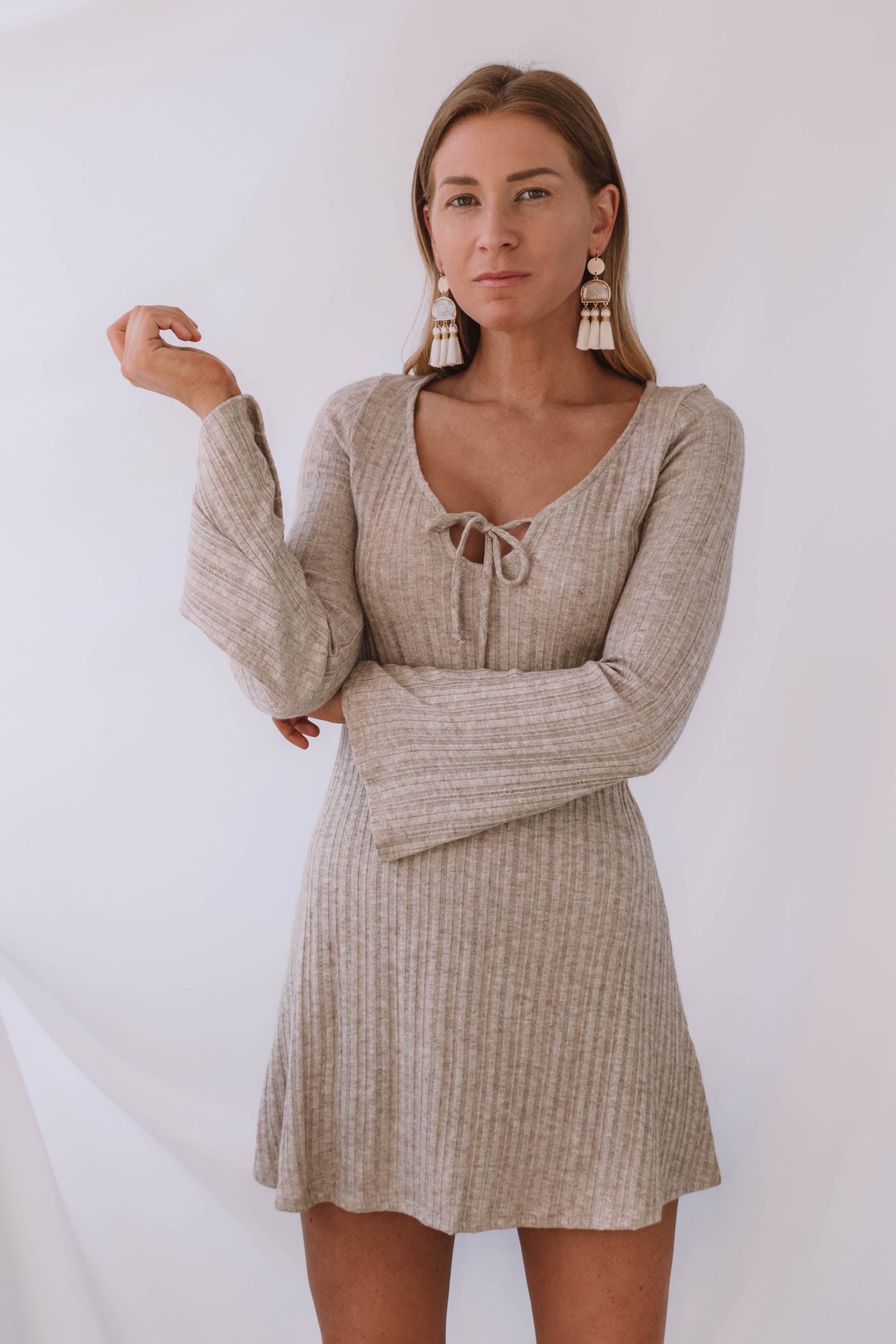 Carlin V Neck Dress