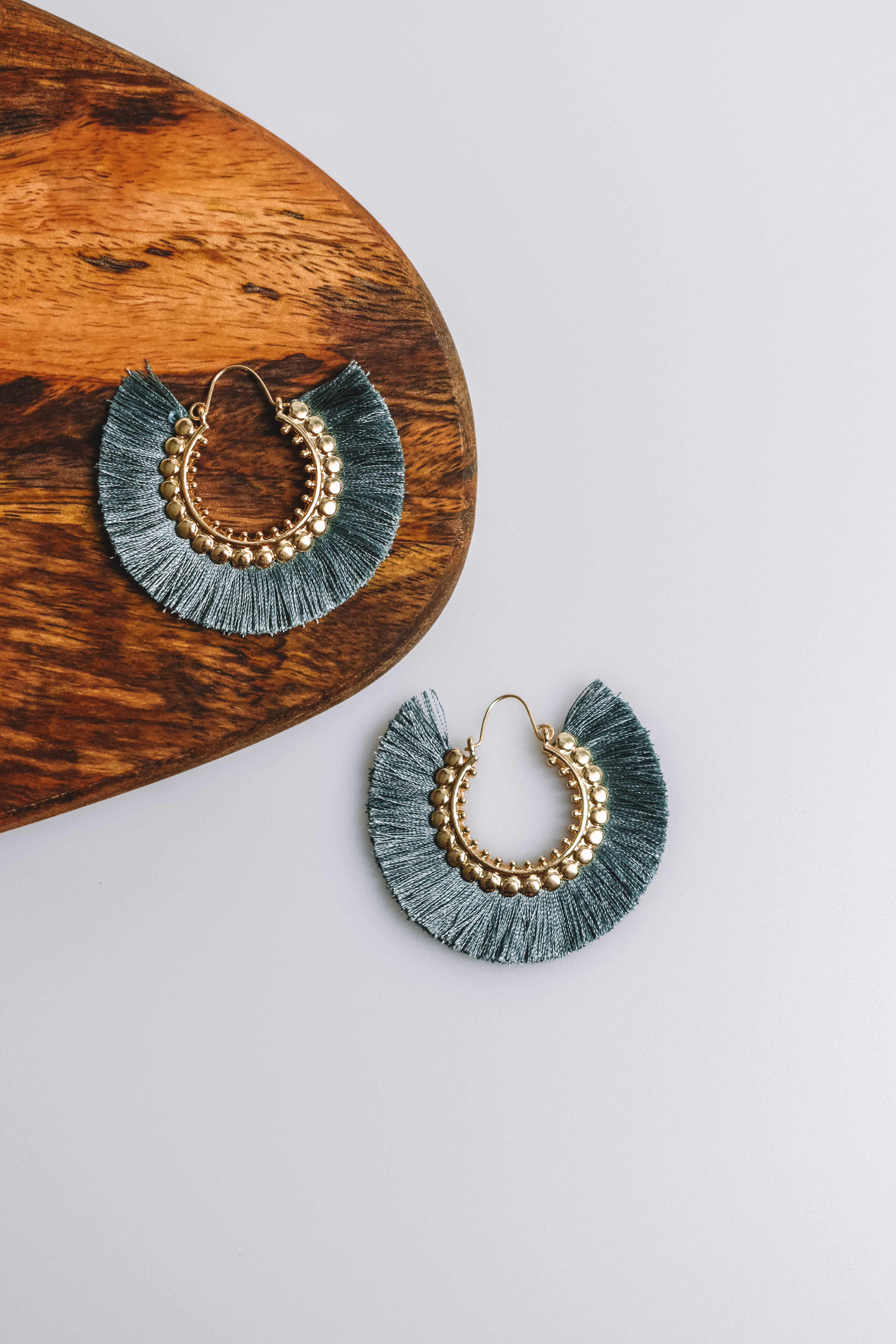Circular Fan Earring