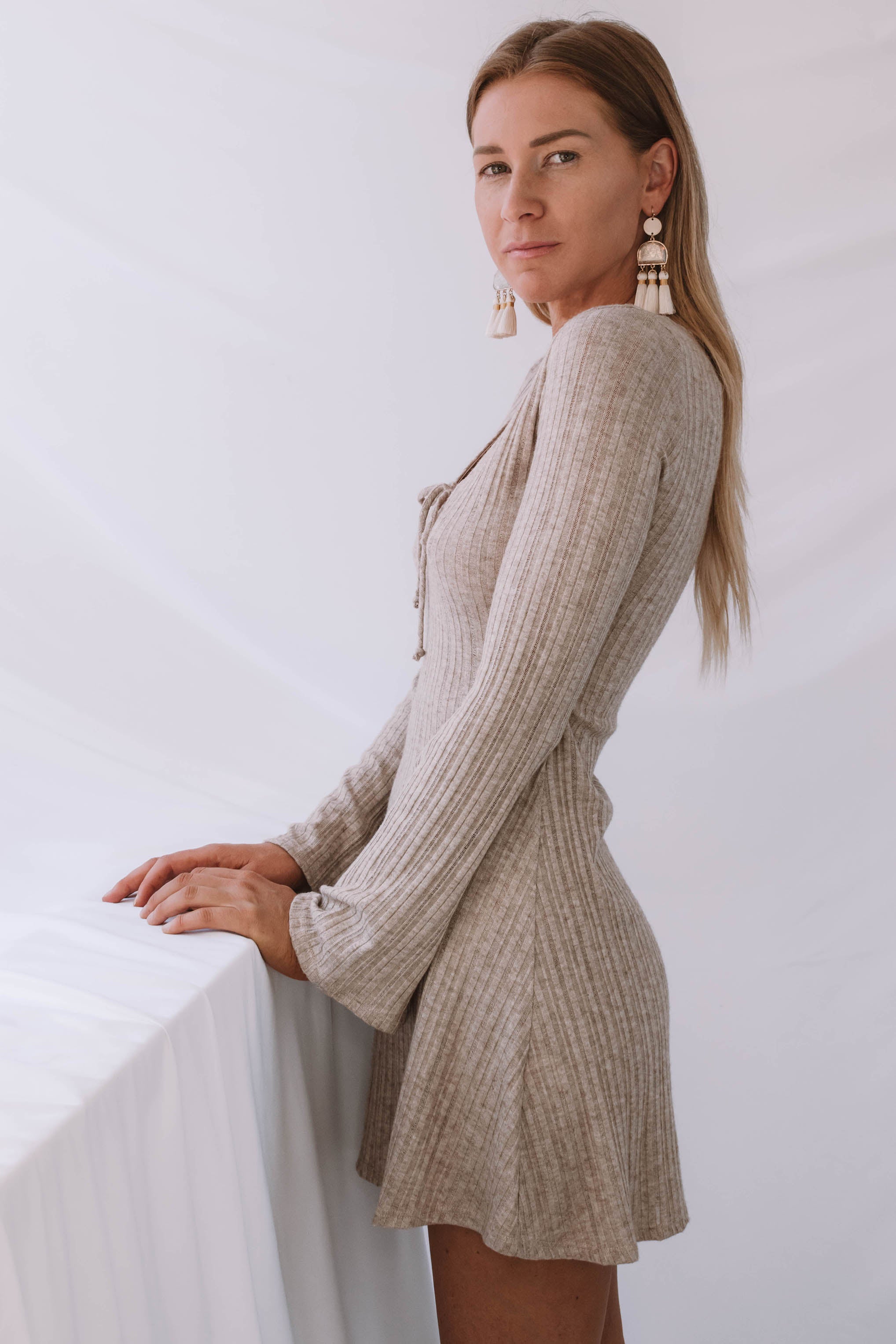 Carlin V Neck Dress