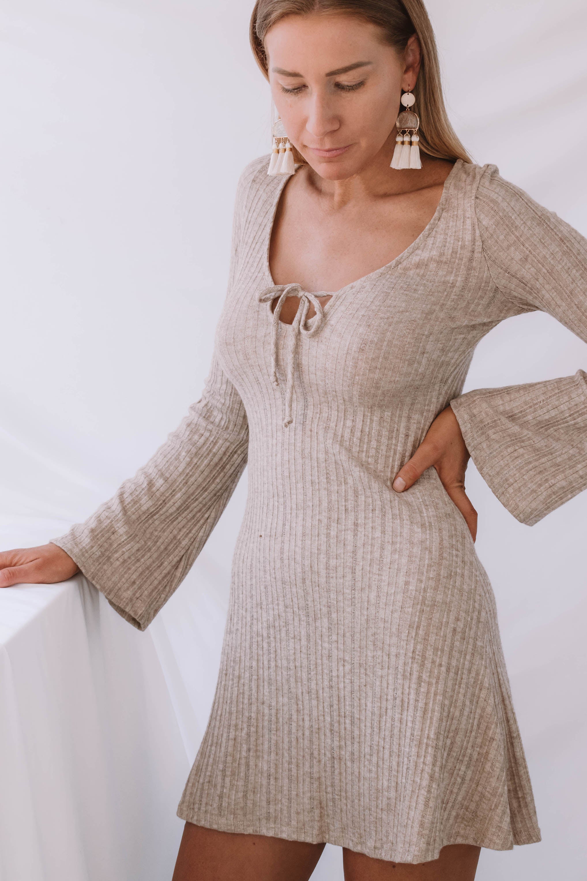 Carlin V Neck Dress