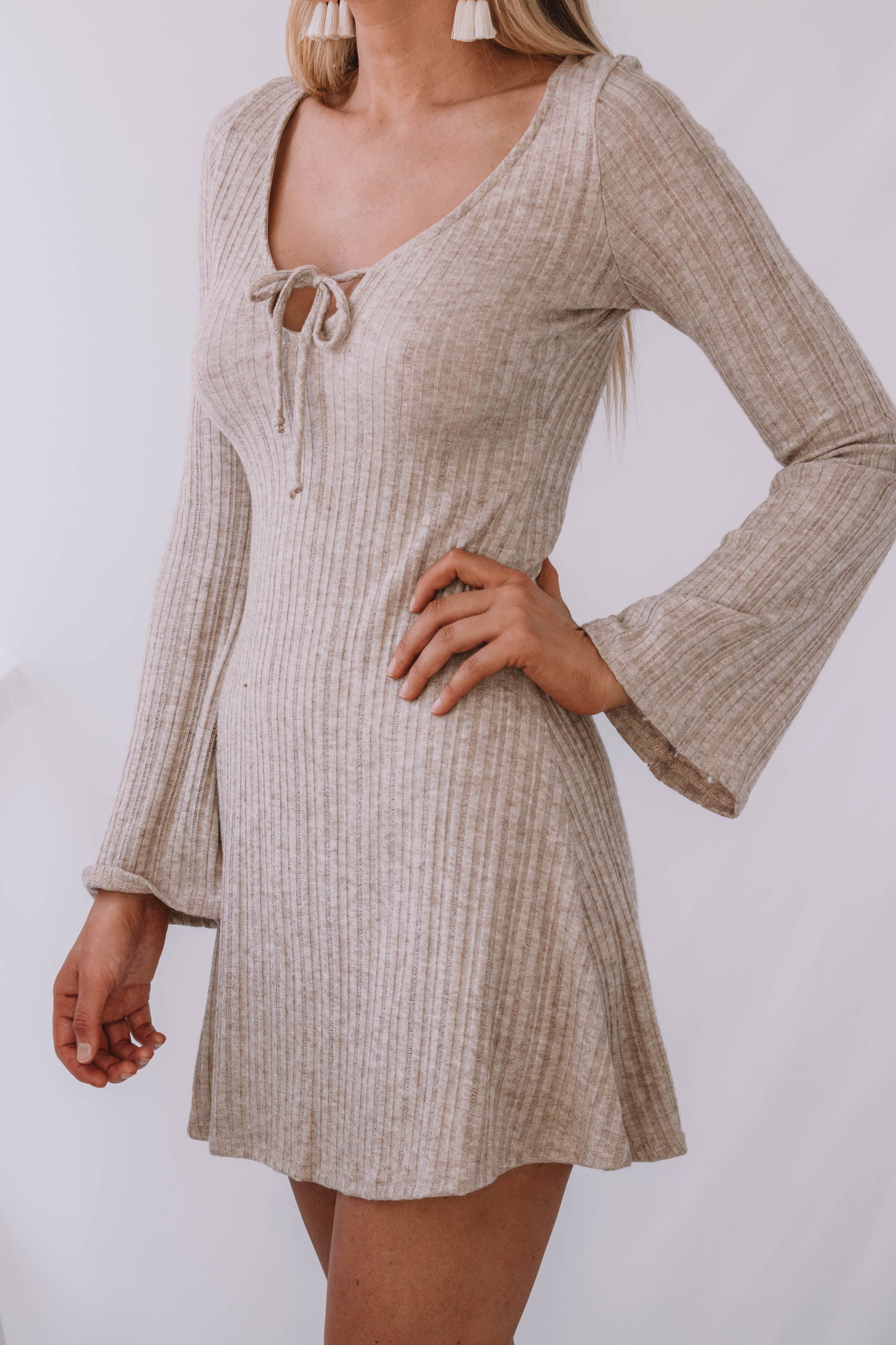 Carlin V Neck Dress
