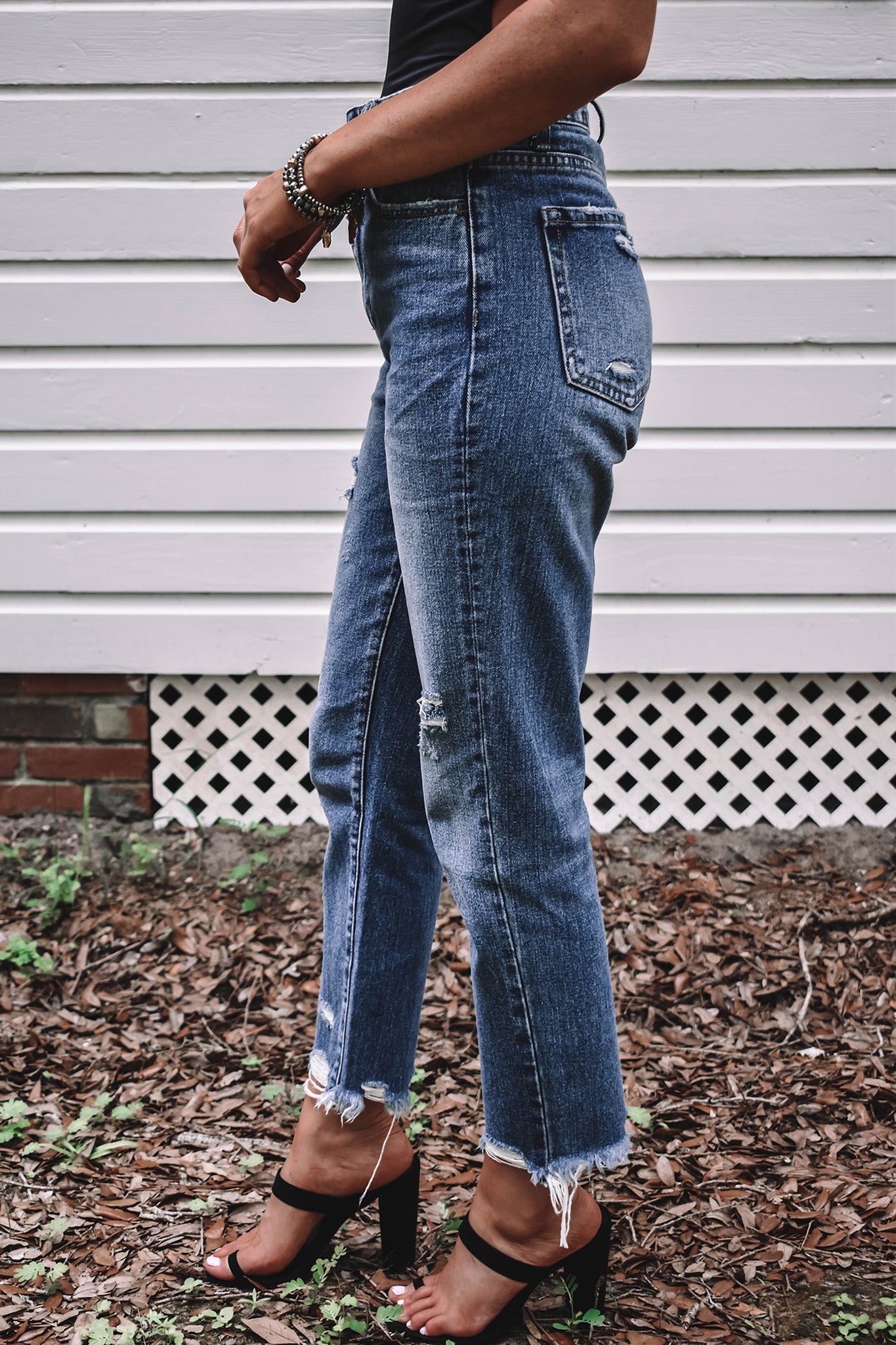 Darby Distressed Boyfriend Jean