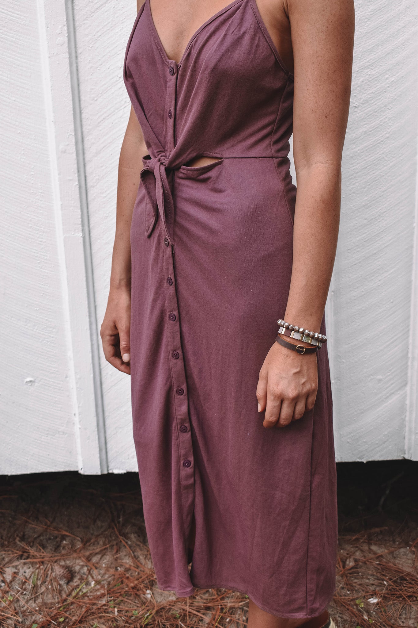 Hampton Button Down Midi Dress