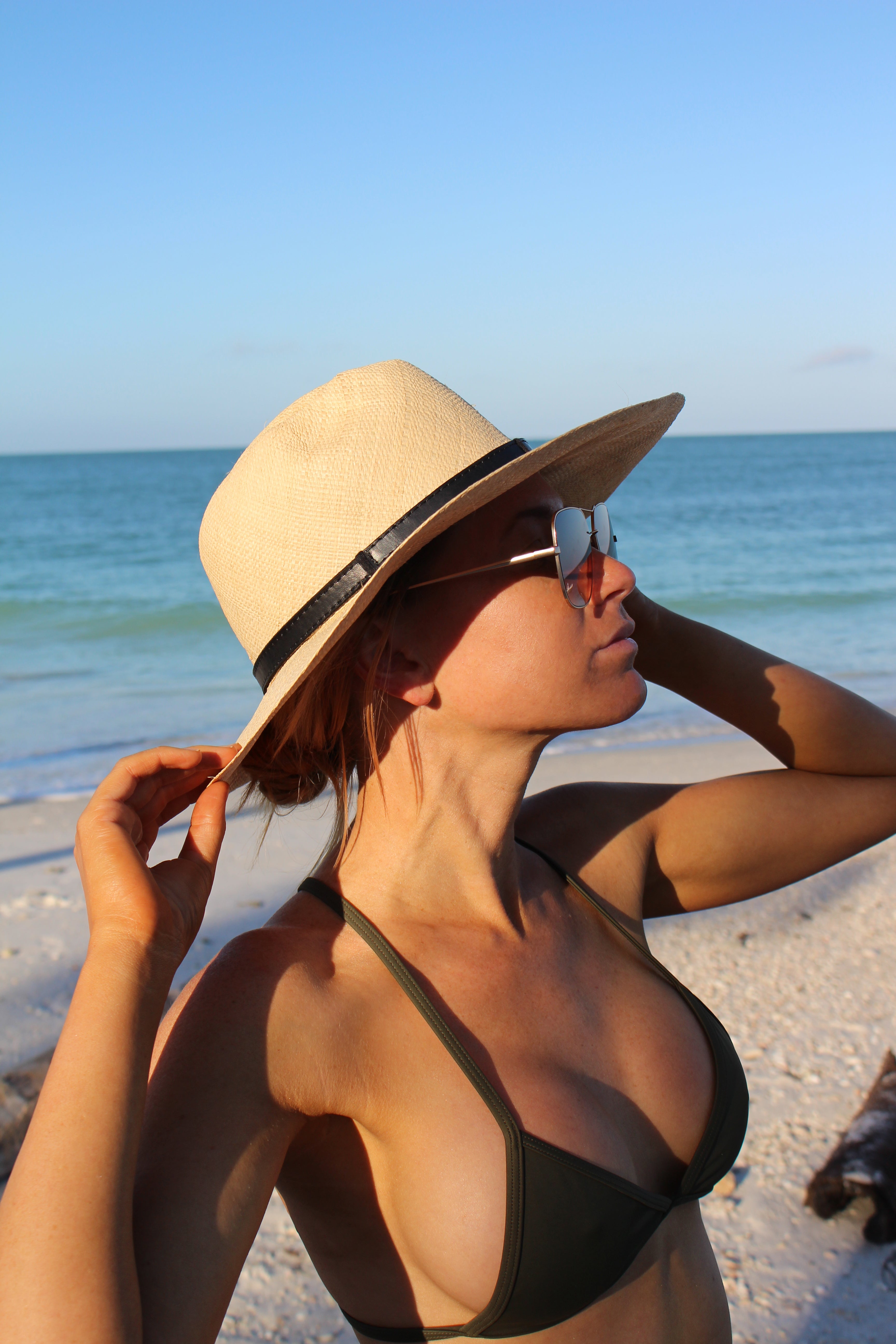 Egmont Key Top - OLIVE