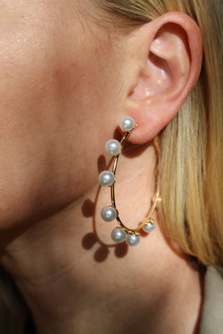 Bowie Turquoise & Silver Stud Earrings