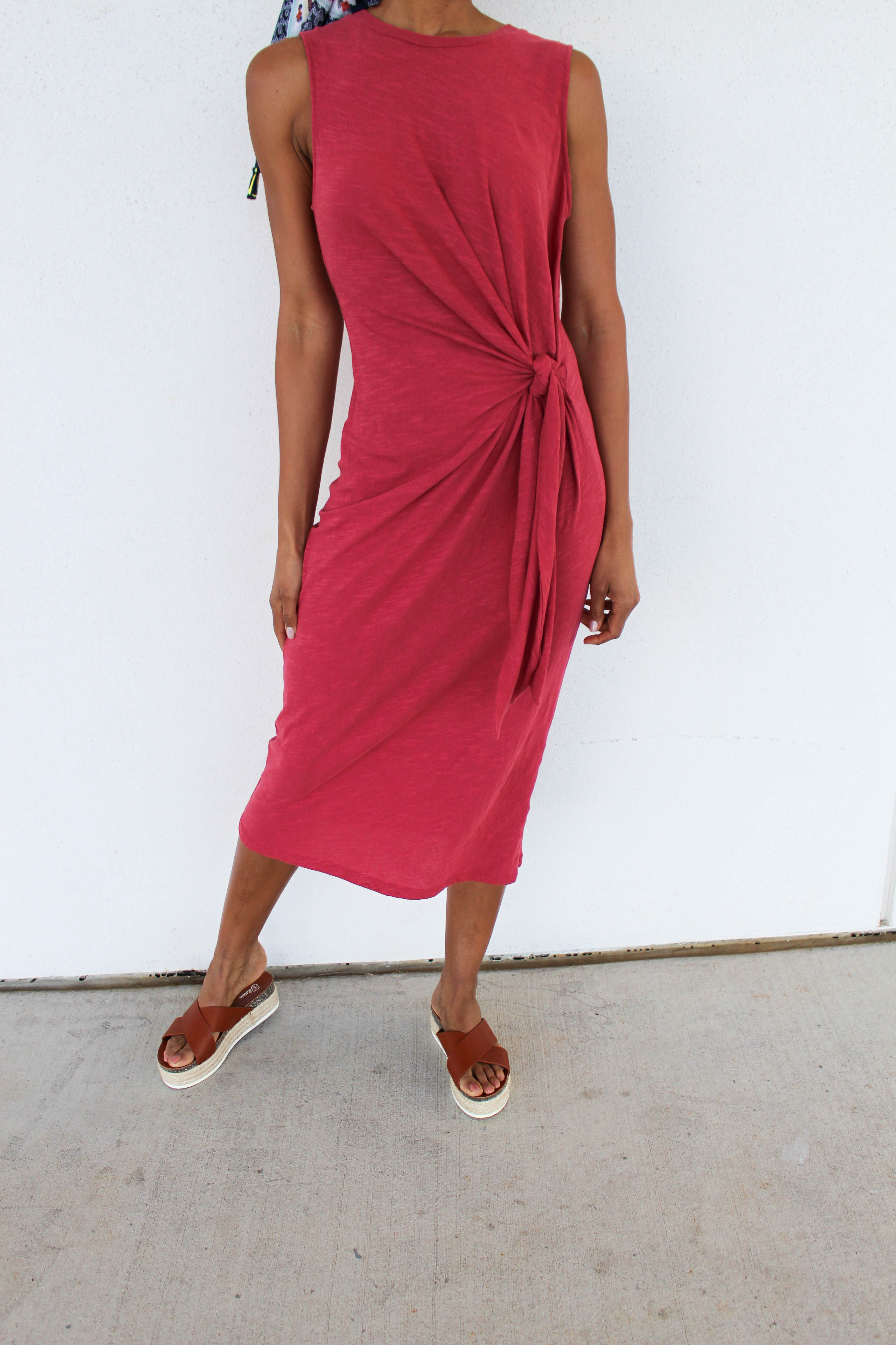 Rancho Side Tie Dress