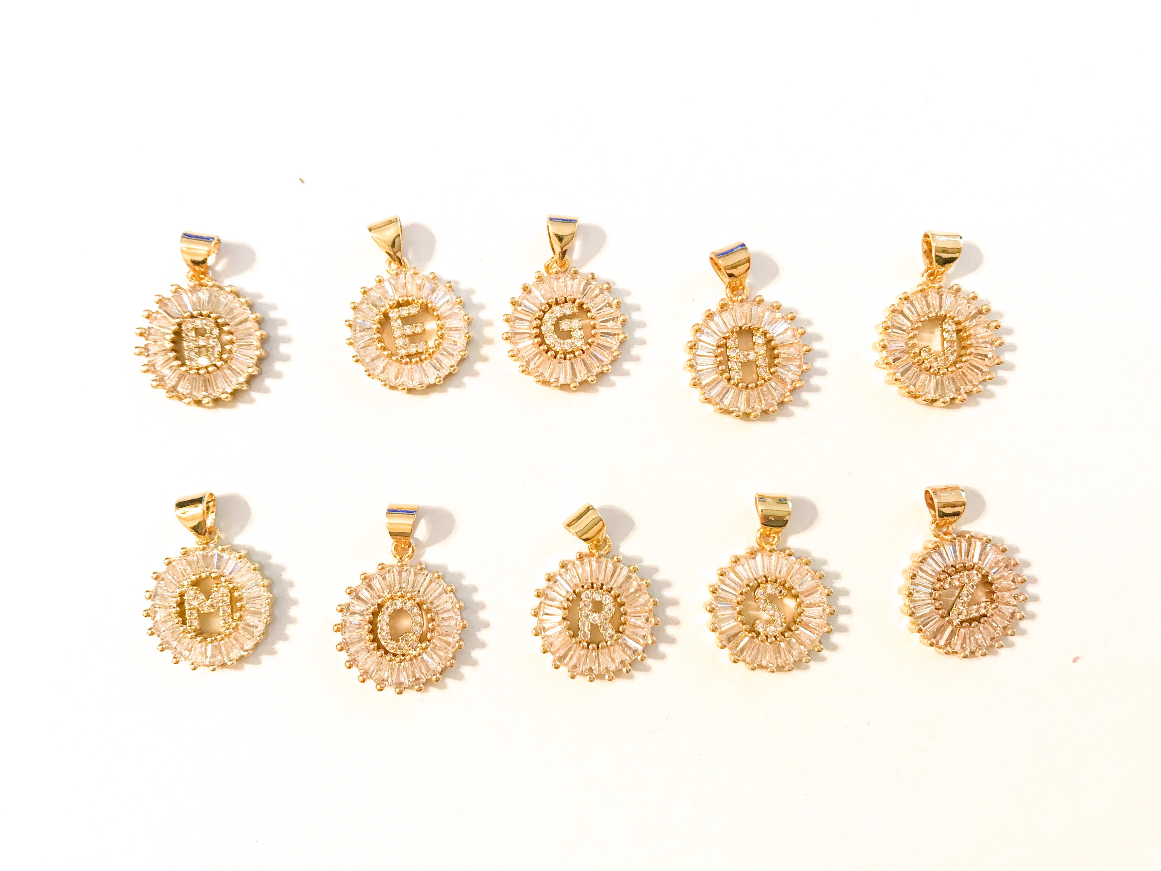 The Embellished Initial Pendant