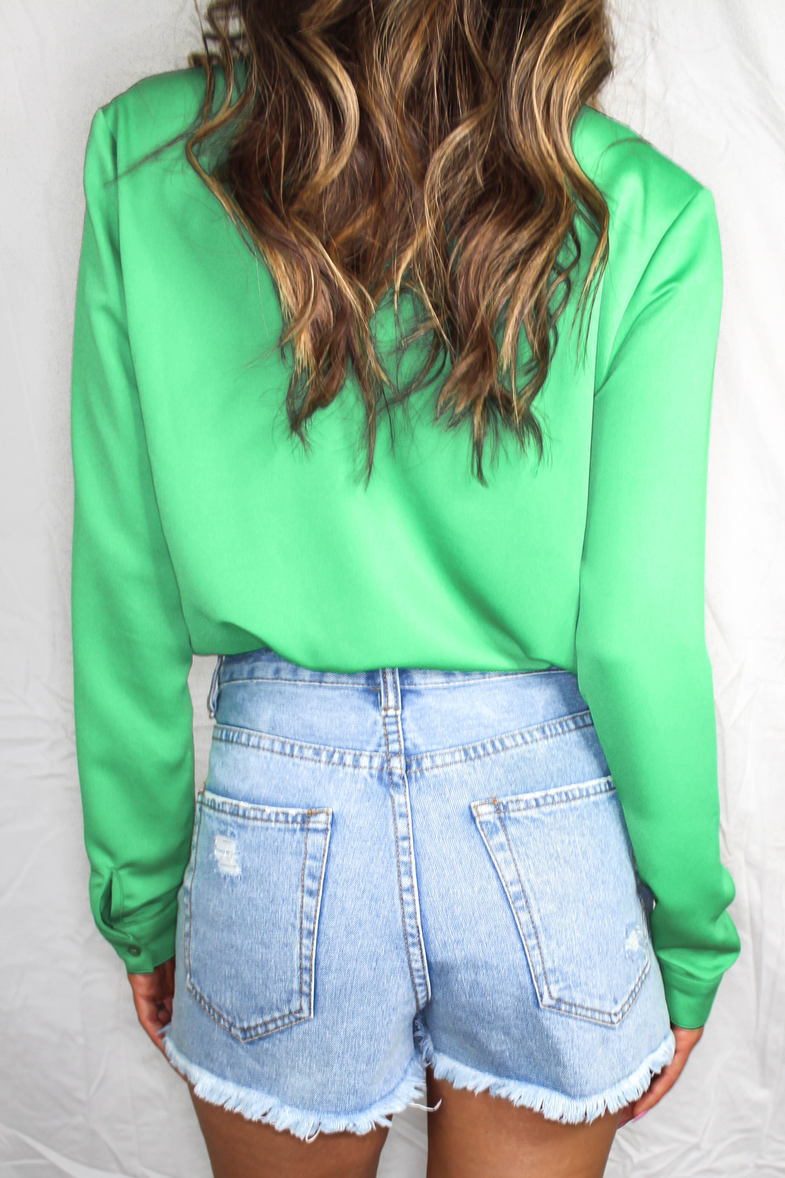 Estero Distressed Denim Shorts