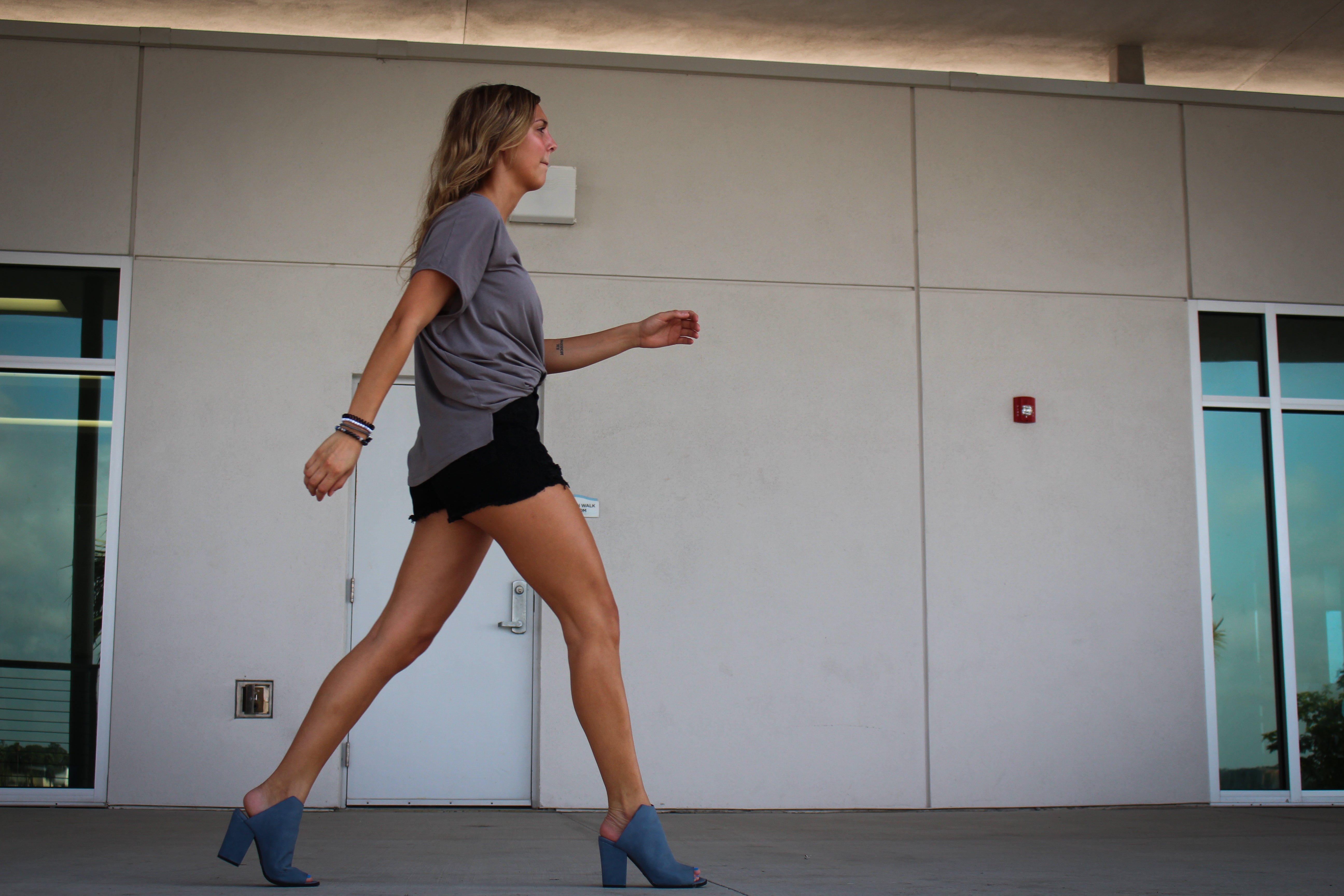 Channelside Top - CHARCOAL