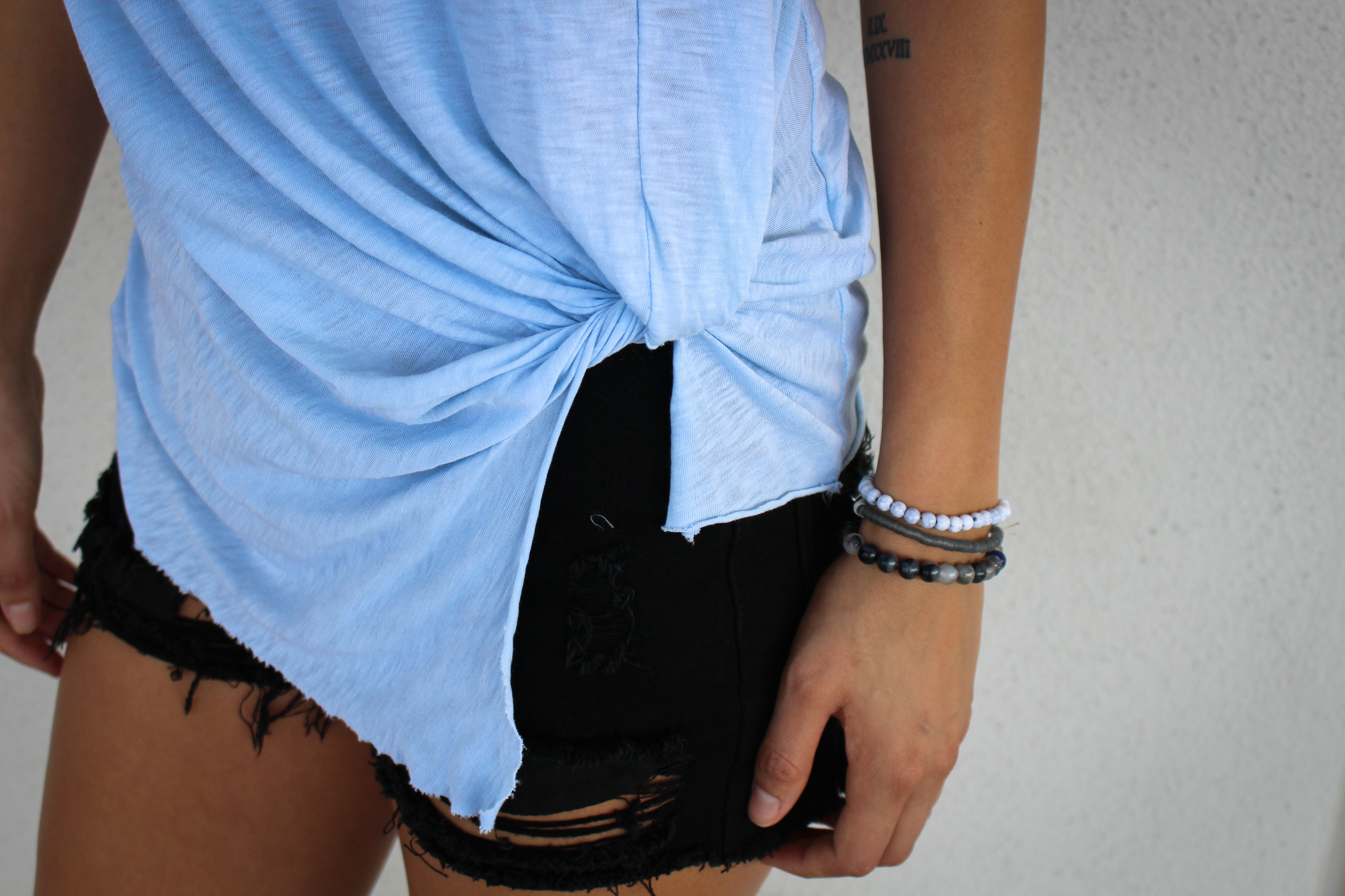 Venice Tank - POWDER BLUE