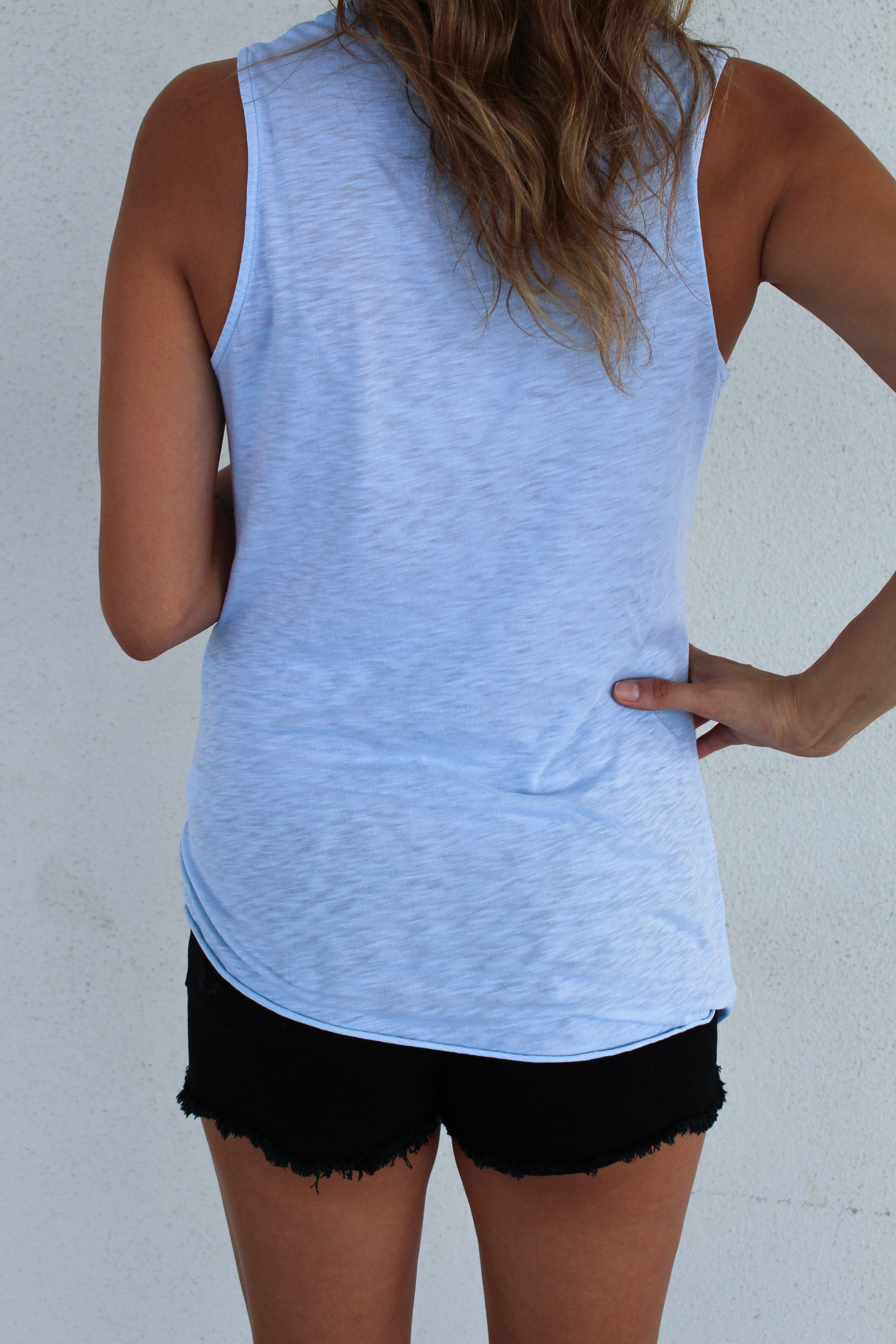 Venice Tank - POWDER BLUE