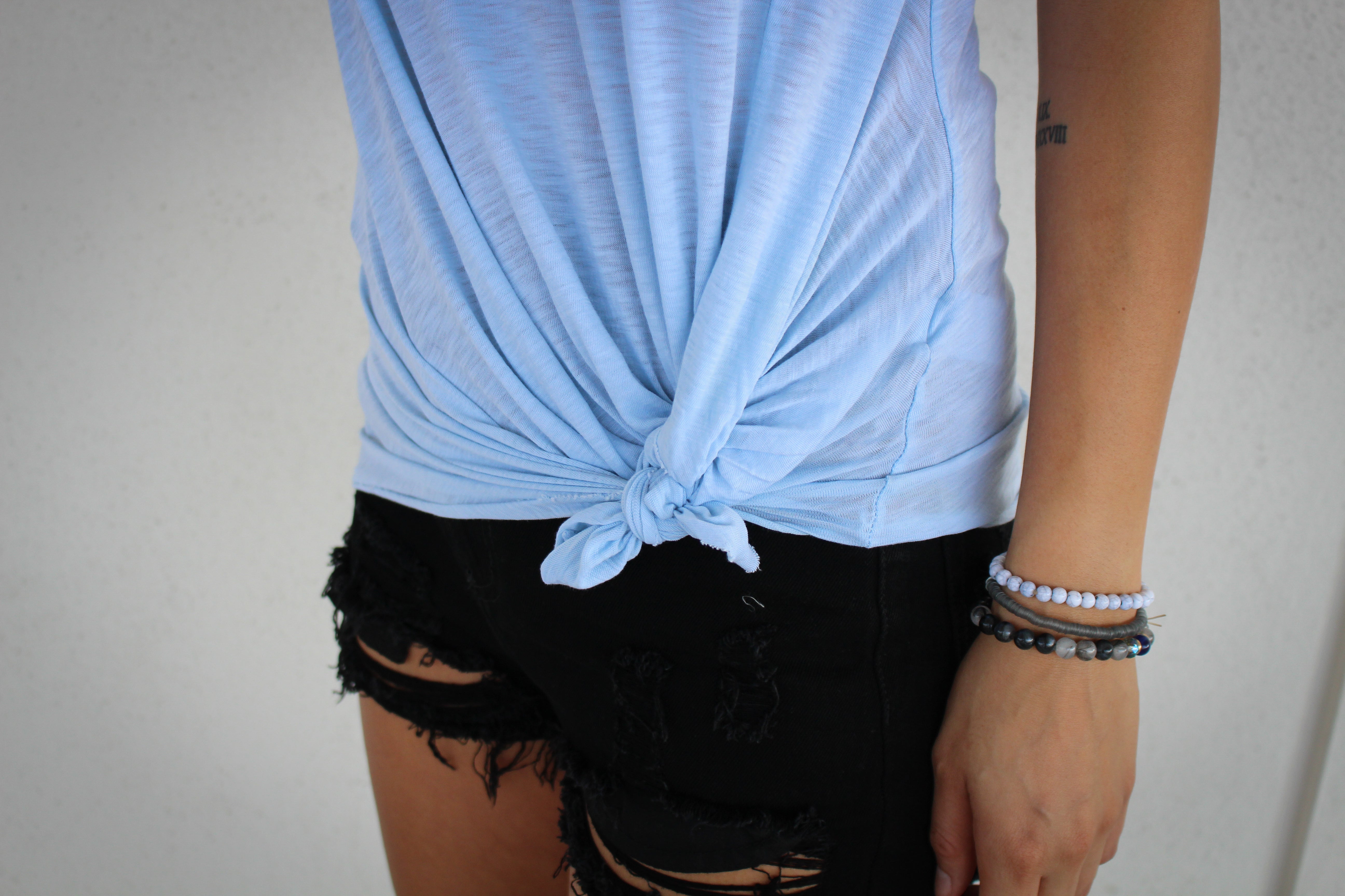 Venice Tank - POWDER BLUE