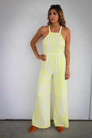 Katrina Striped Jumpsuit