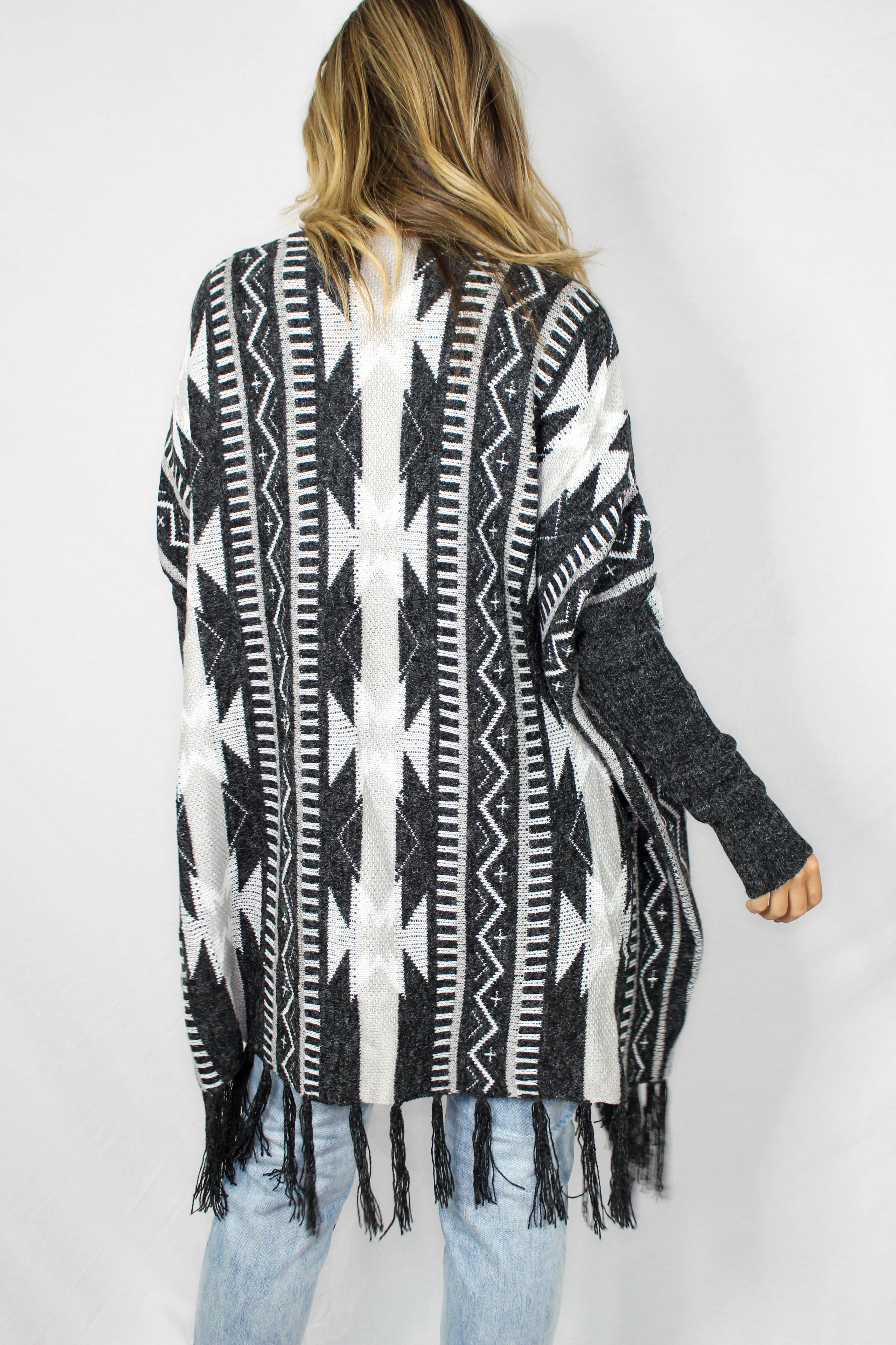 Meadow Creek Printed Cardigan
