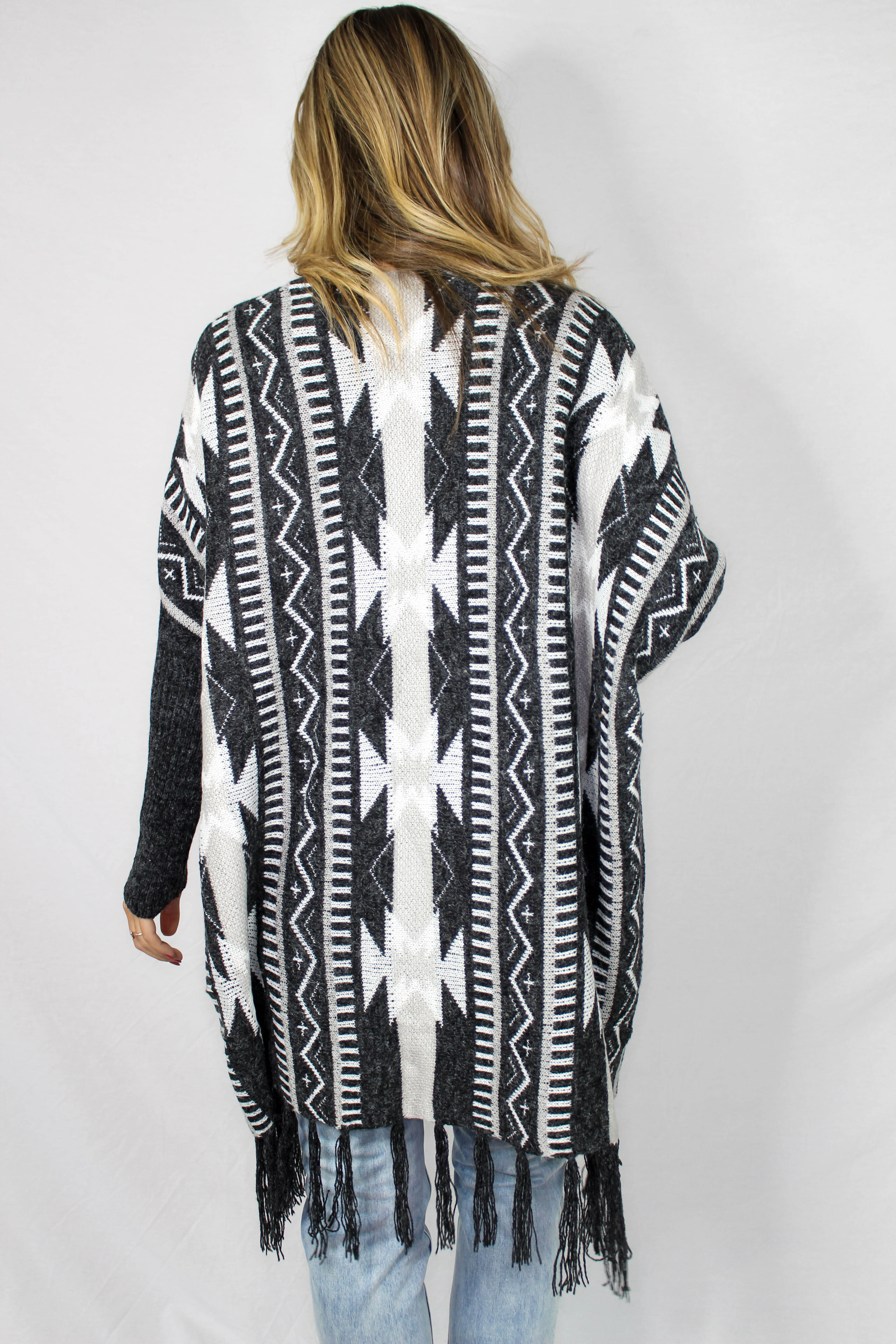 Meadow Creek Printed Cardigan