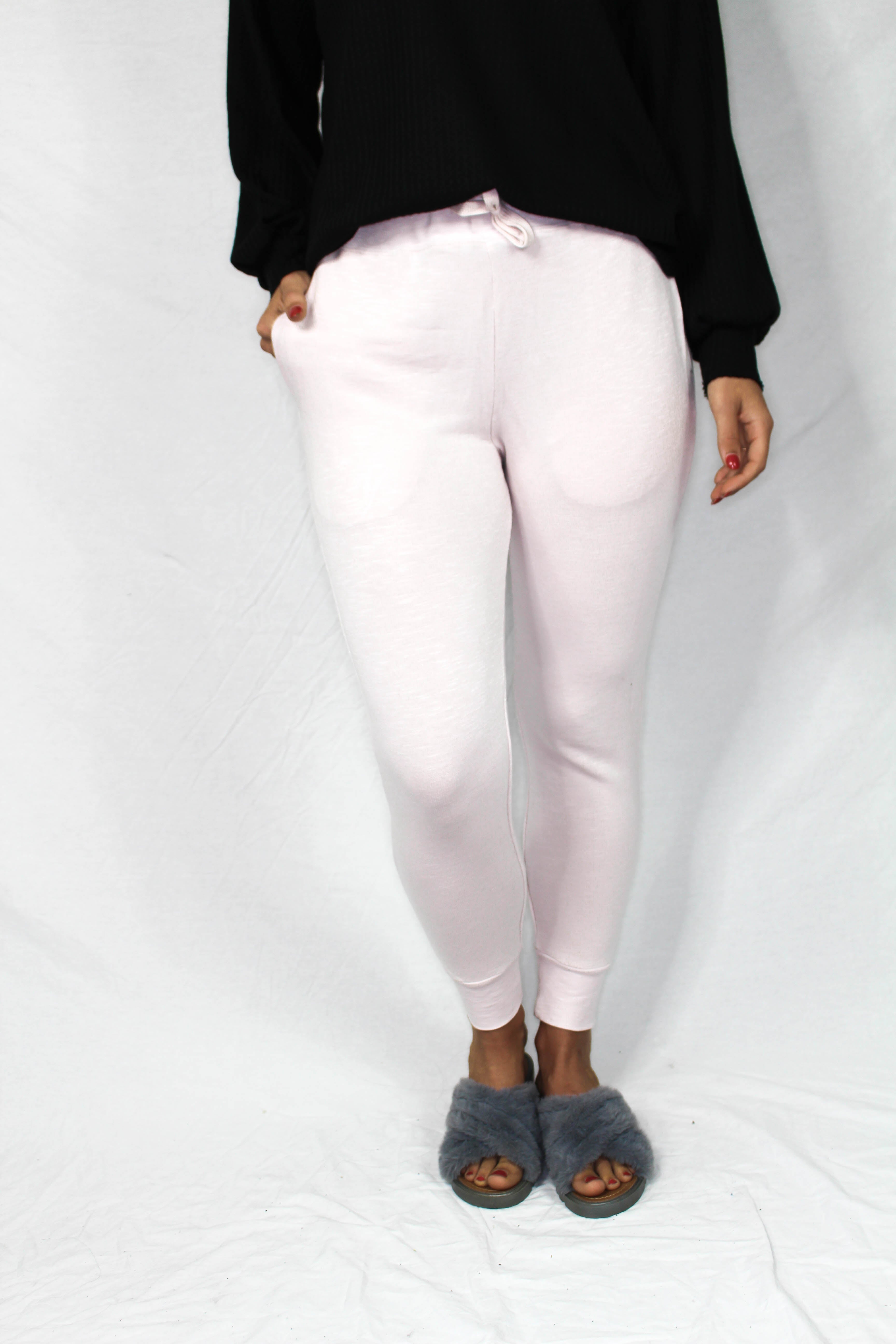 Brookings Drawstring Jogger - BLUSH