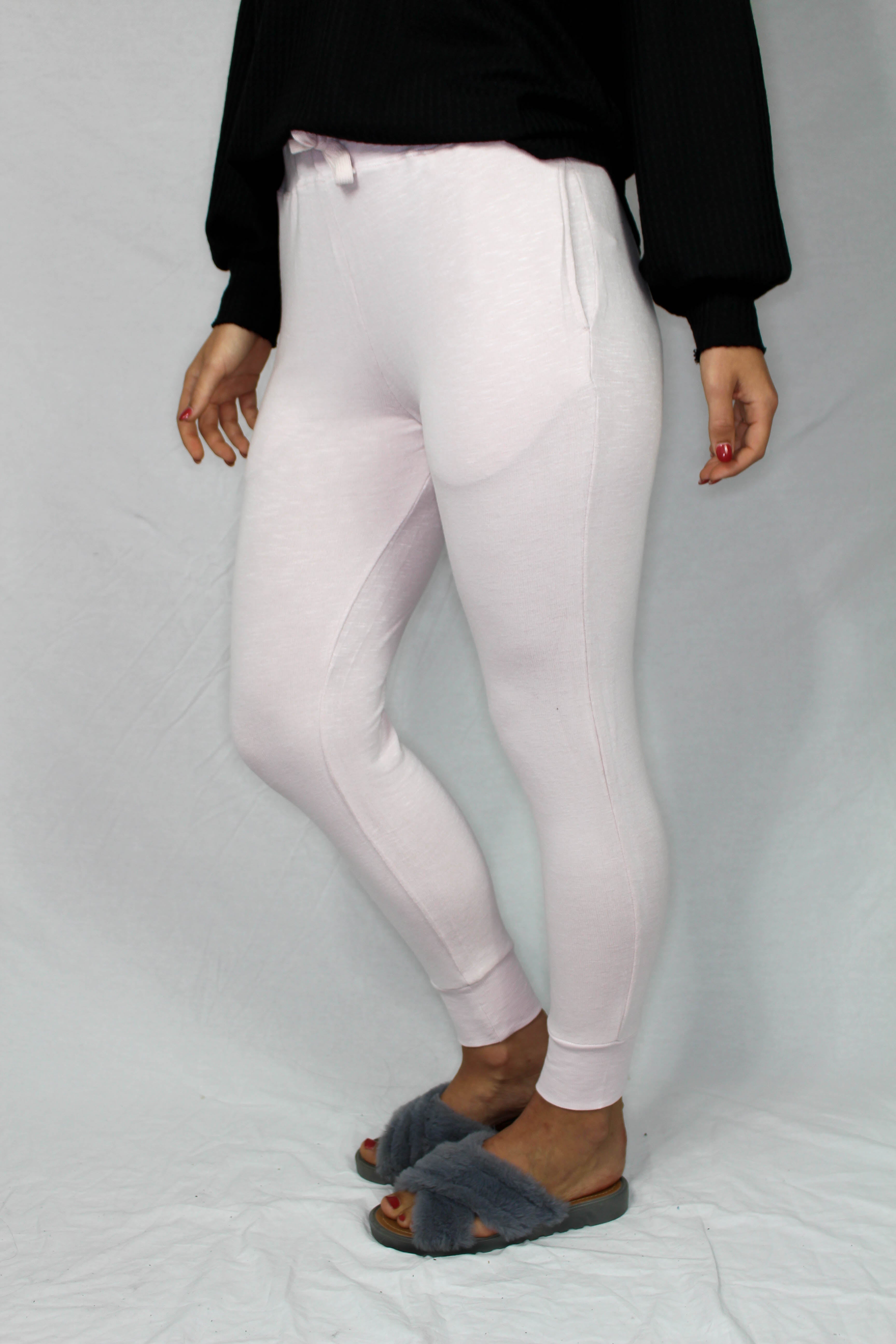 Brookings Drawstring Jogger - BLUSH