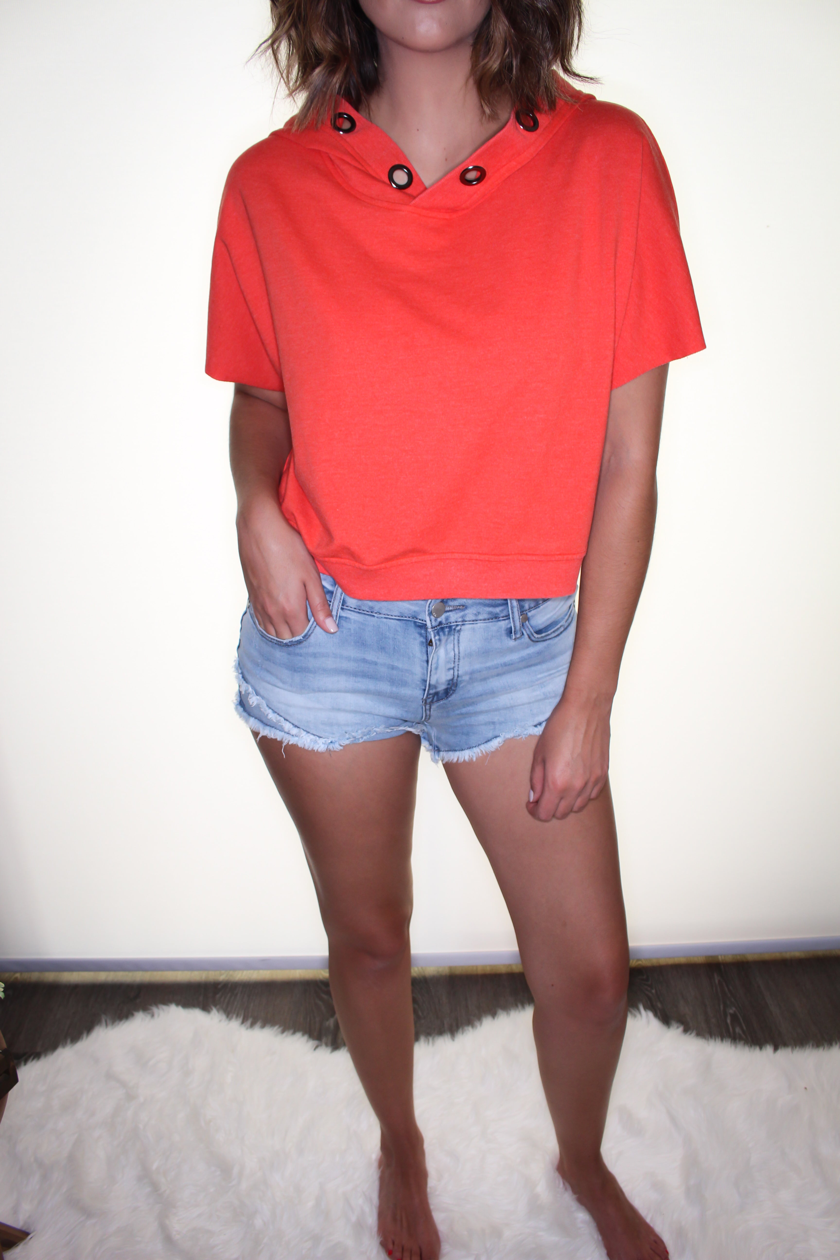 Blythe Grommet Hoodie