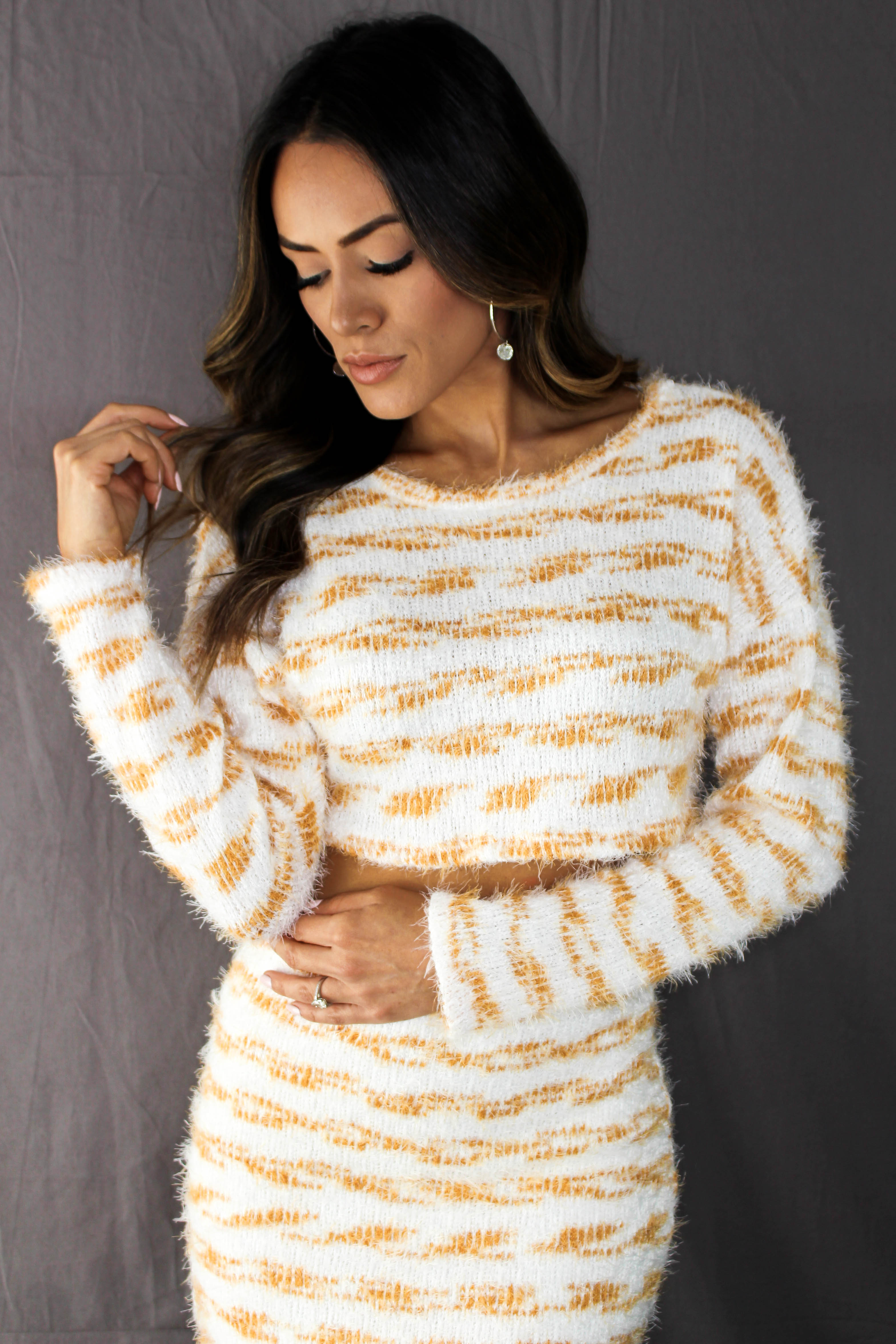 Canyon Printed Crop Top