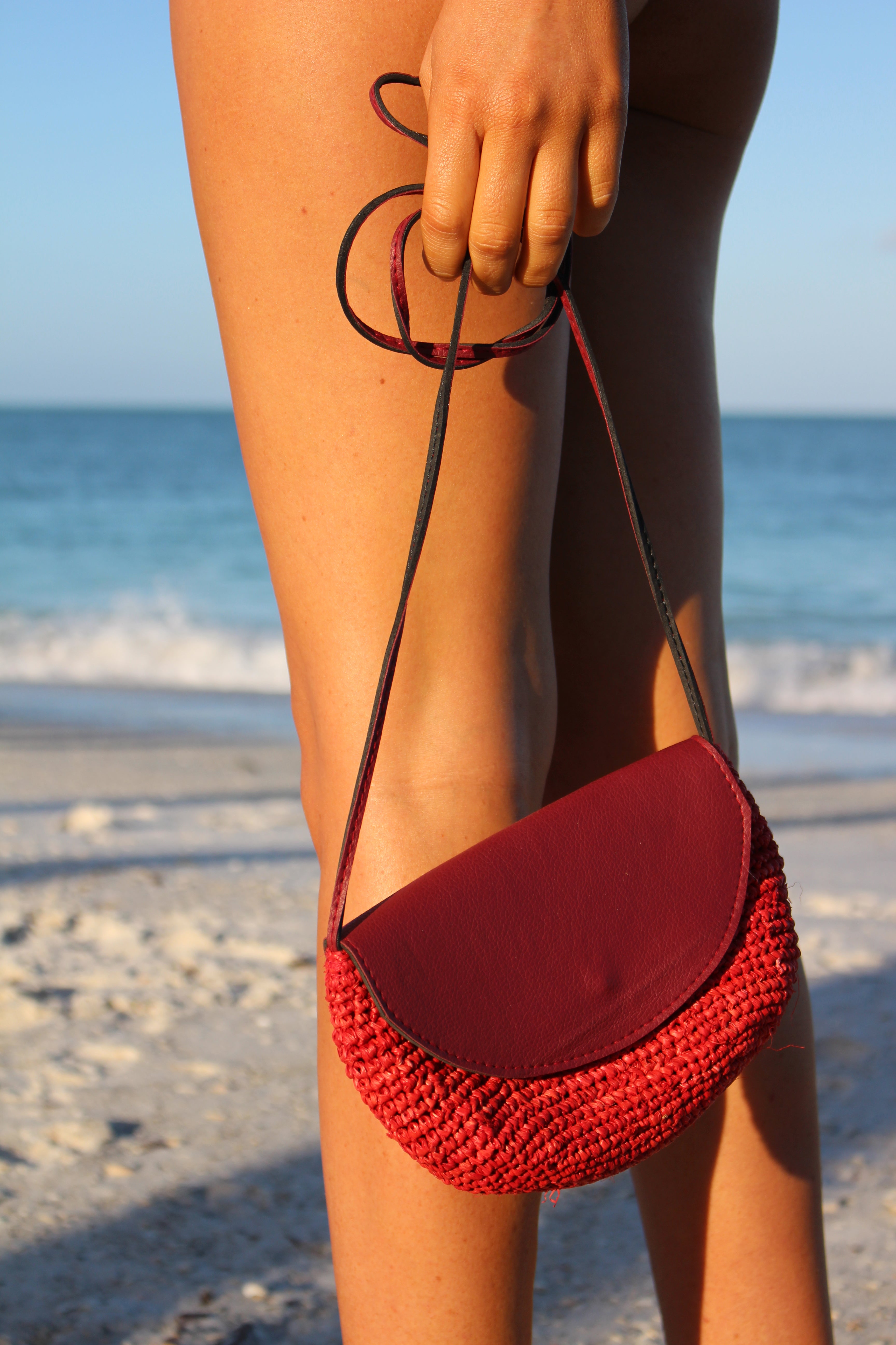 Palm Island Bag - RED