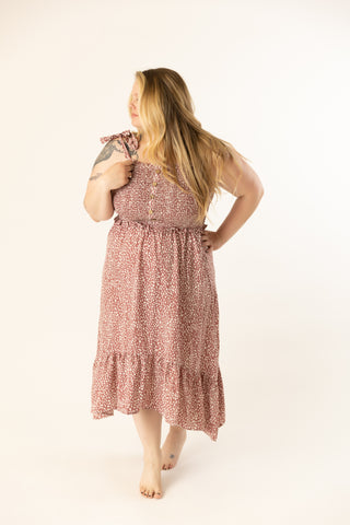 Adele Midi Cutout Dress