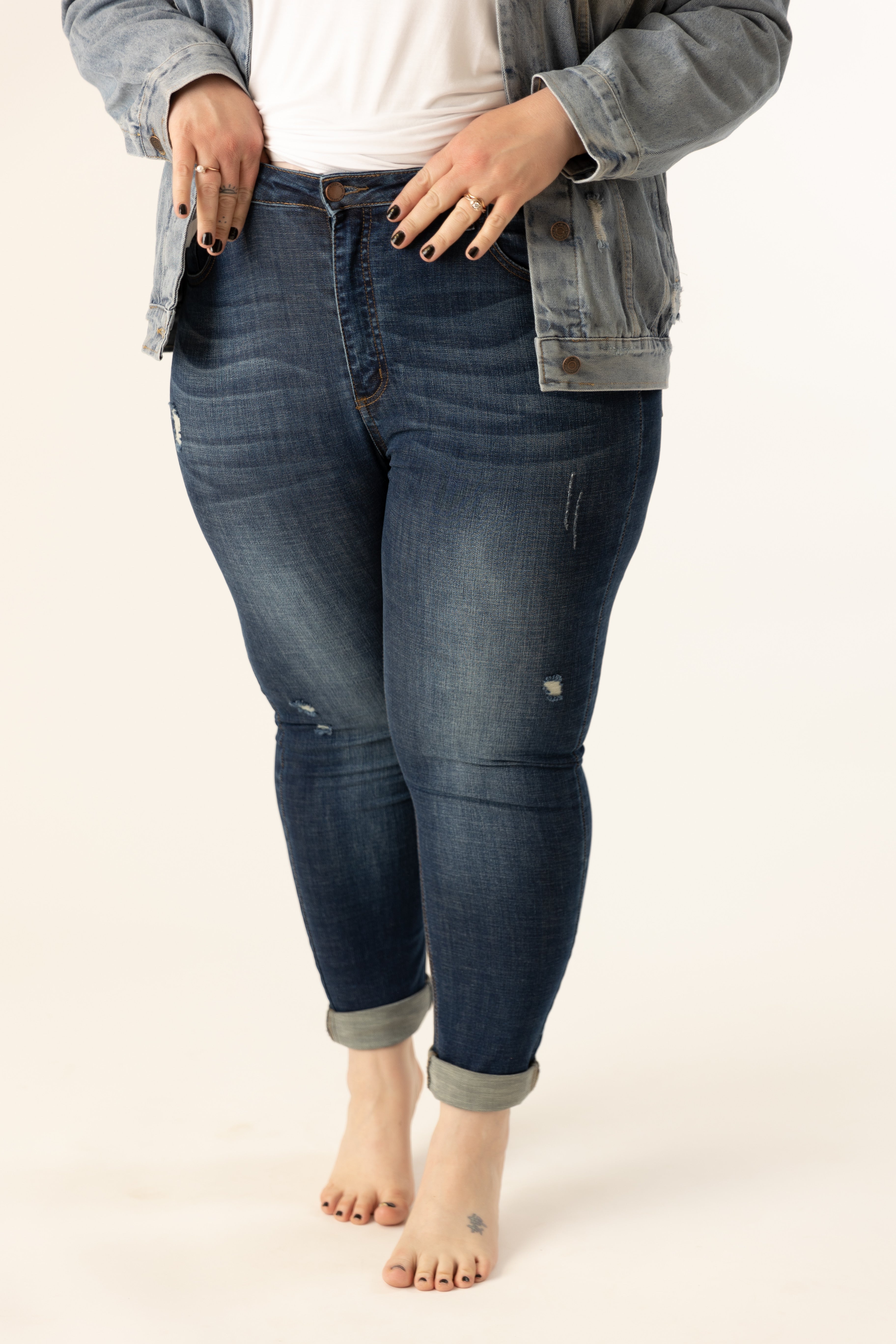 Koko Mid Rise Skinny Curvy
