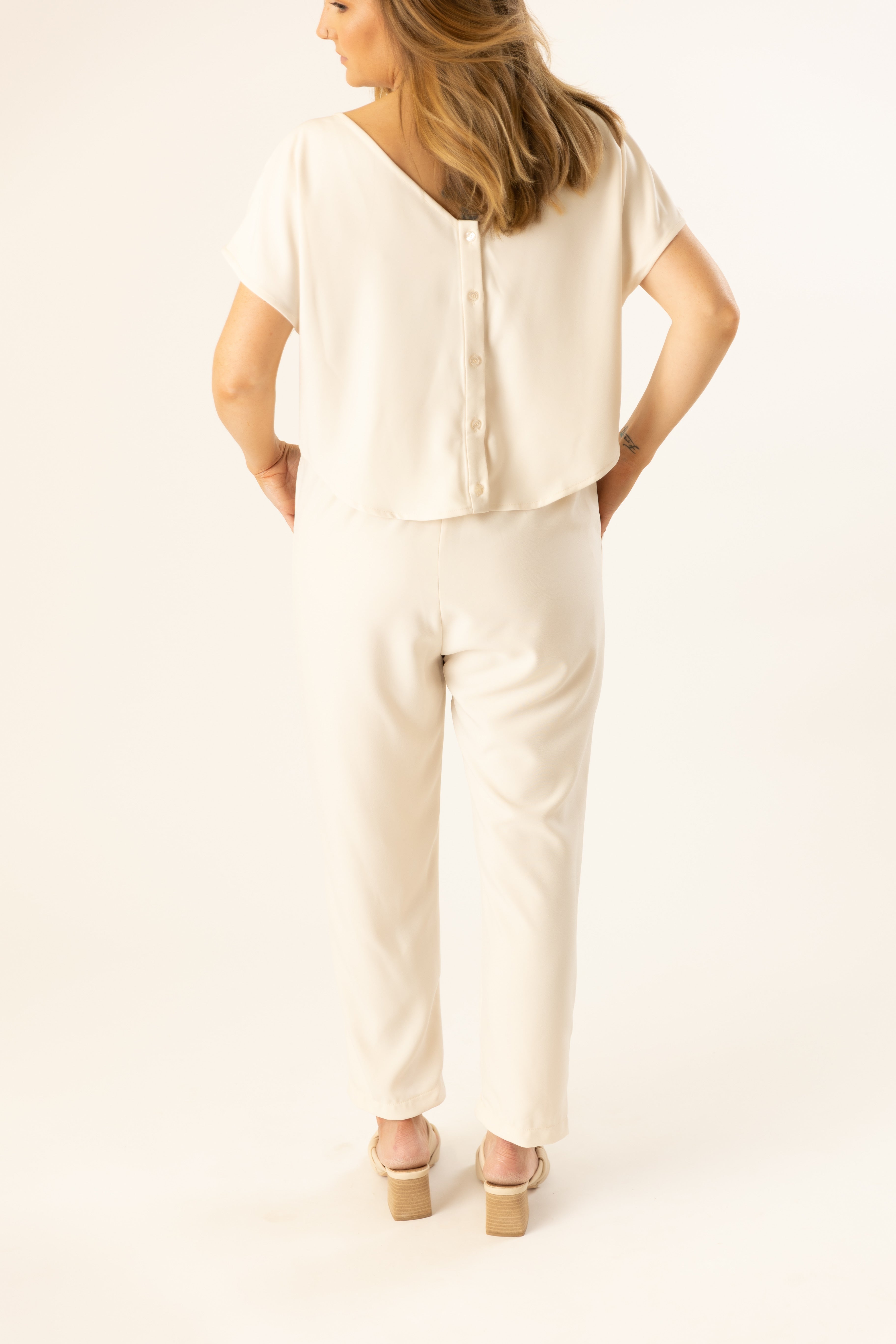 Juliet Short Sleeve Jumpsuit