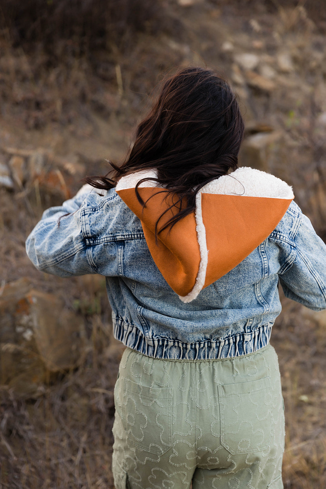 Nevada Denim and Suede Jacket