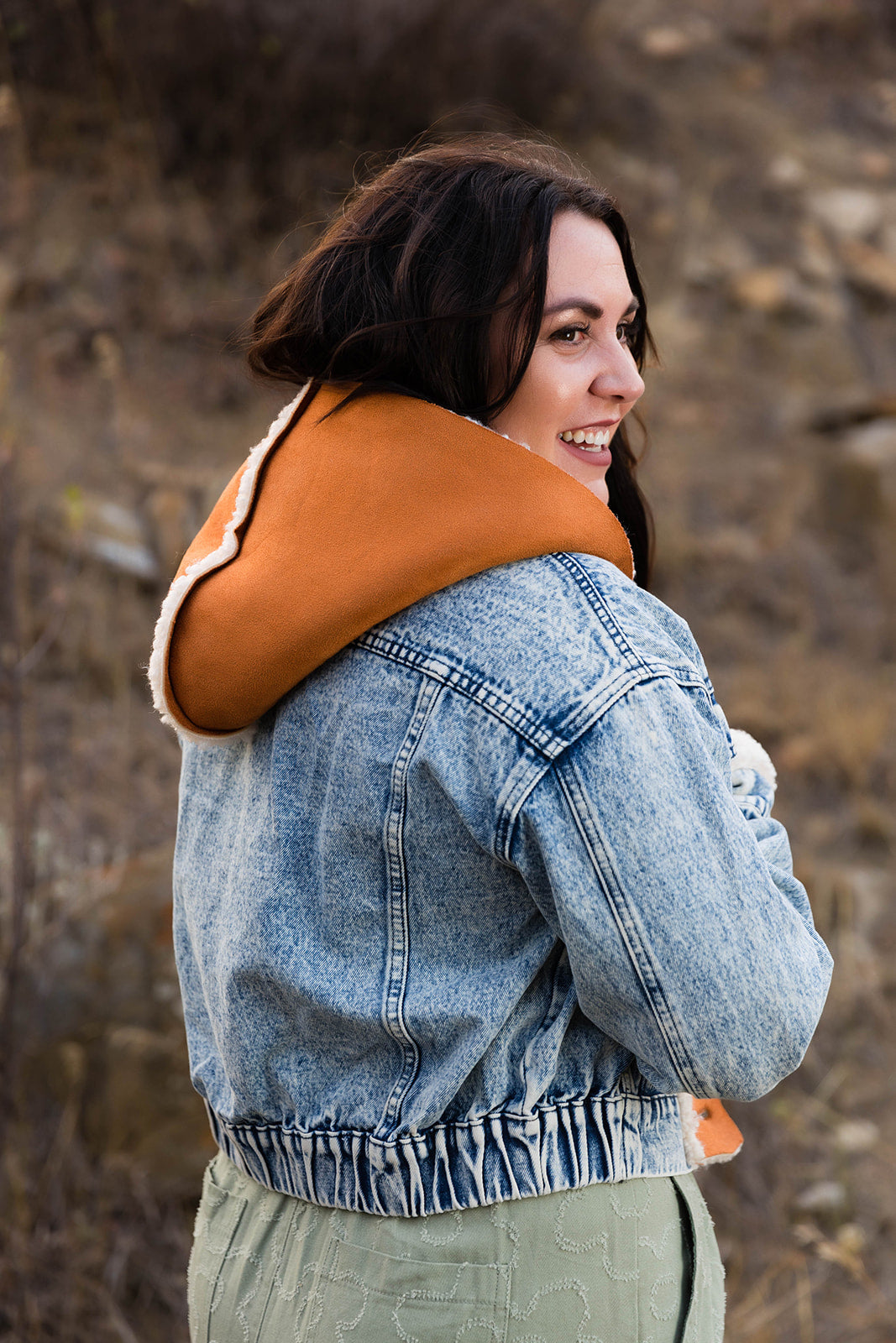 Nevada Denim and Suede Jacket