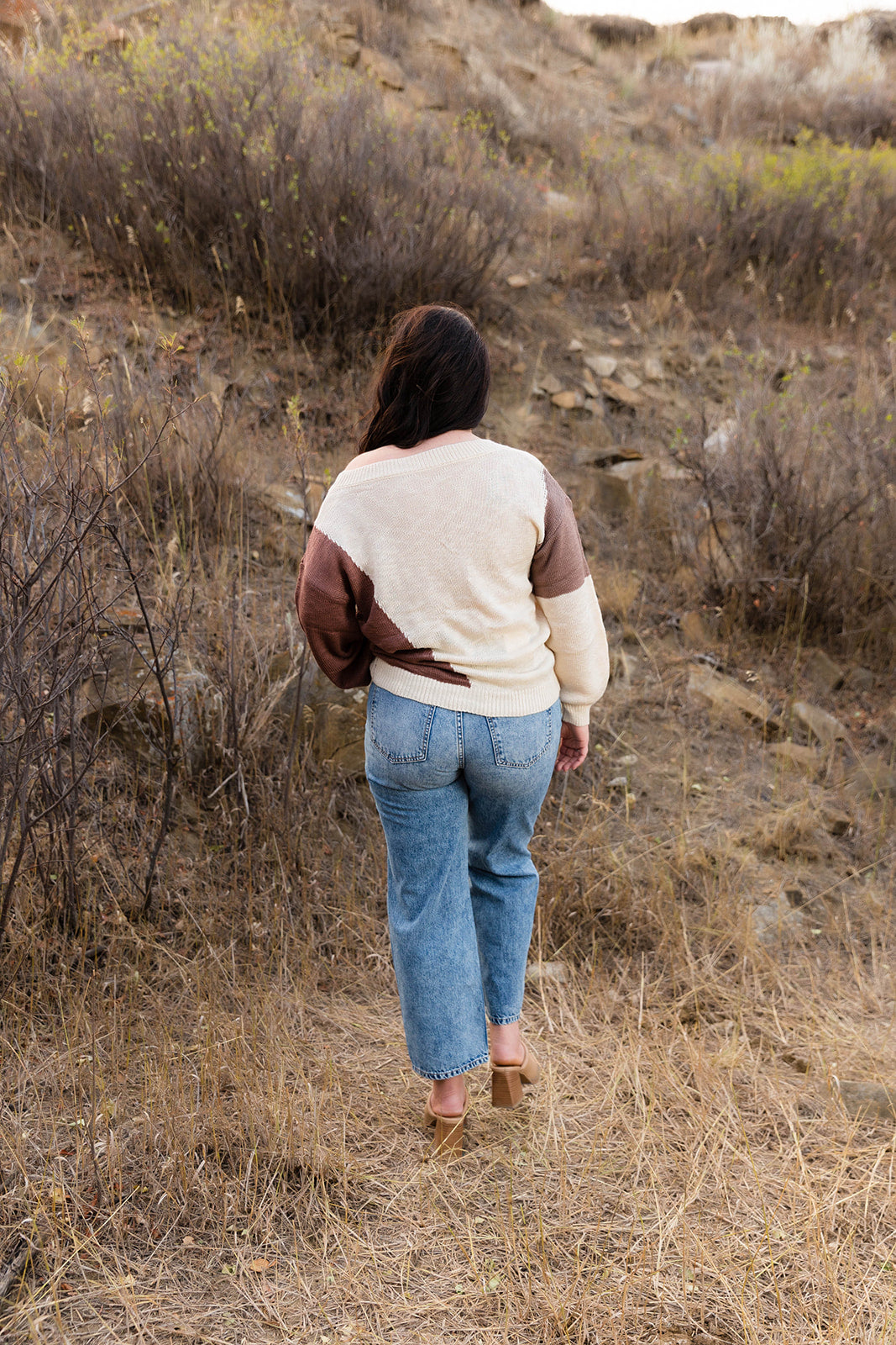 Diedre Distressed Denim Jean