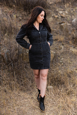 Valier Velvet Tunic Dress