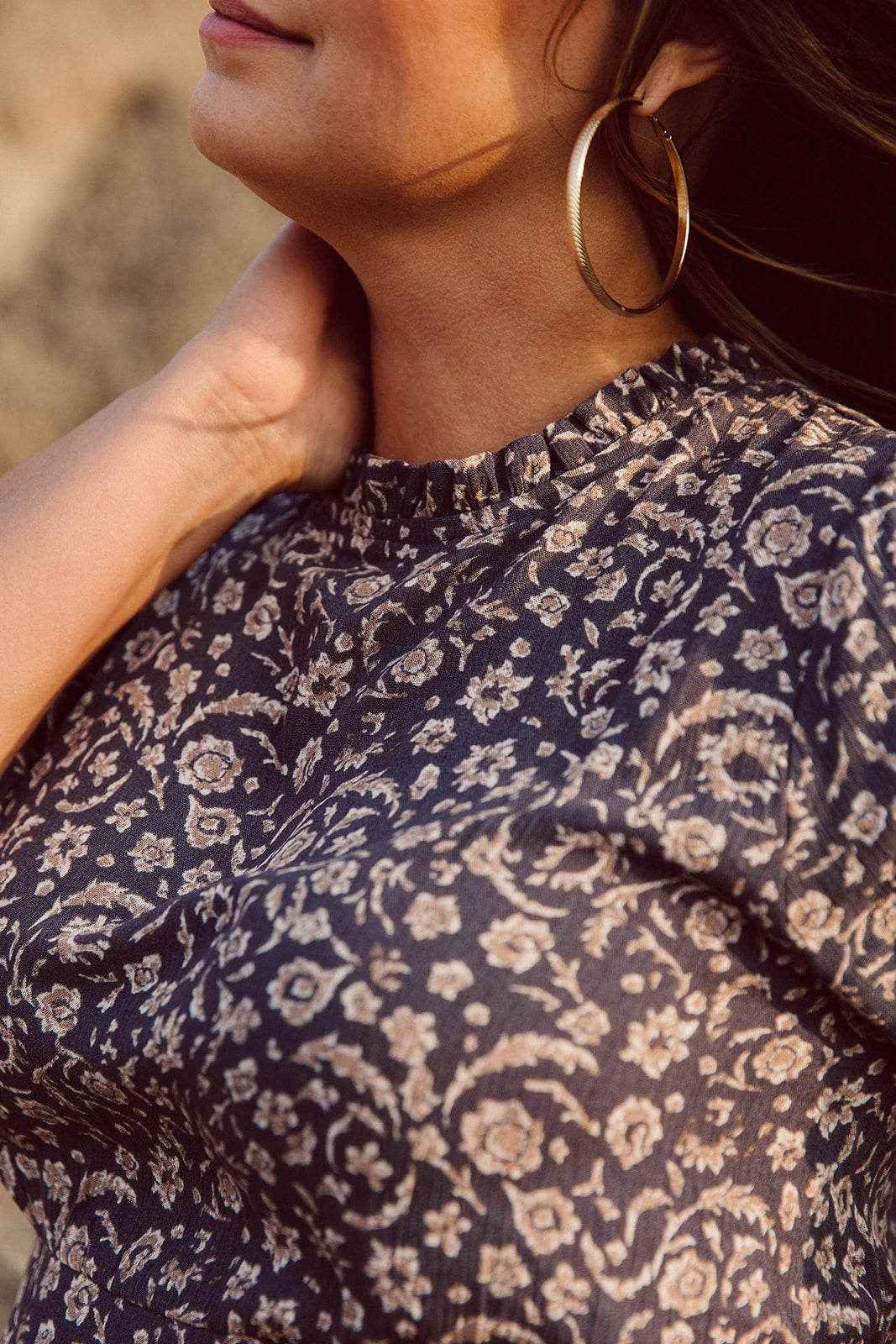Jasmine Ditsy Print Dress