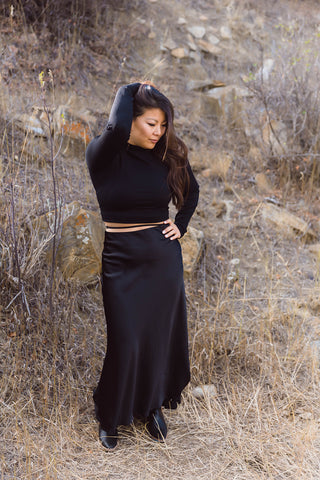 Edgemont Knit Midi Skirt