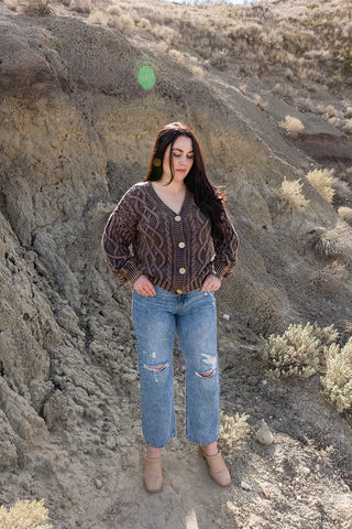 Carrie Fringed Cardigan