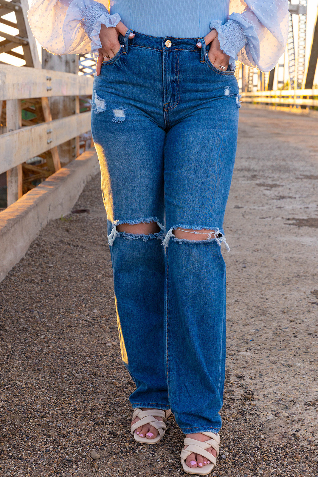 Jenny Distressed Jean