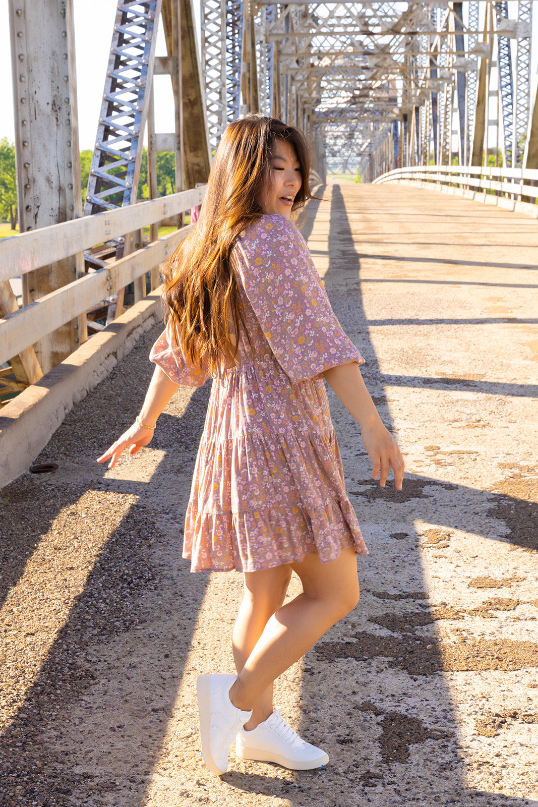 Raine Floral Print Dress