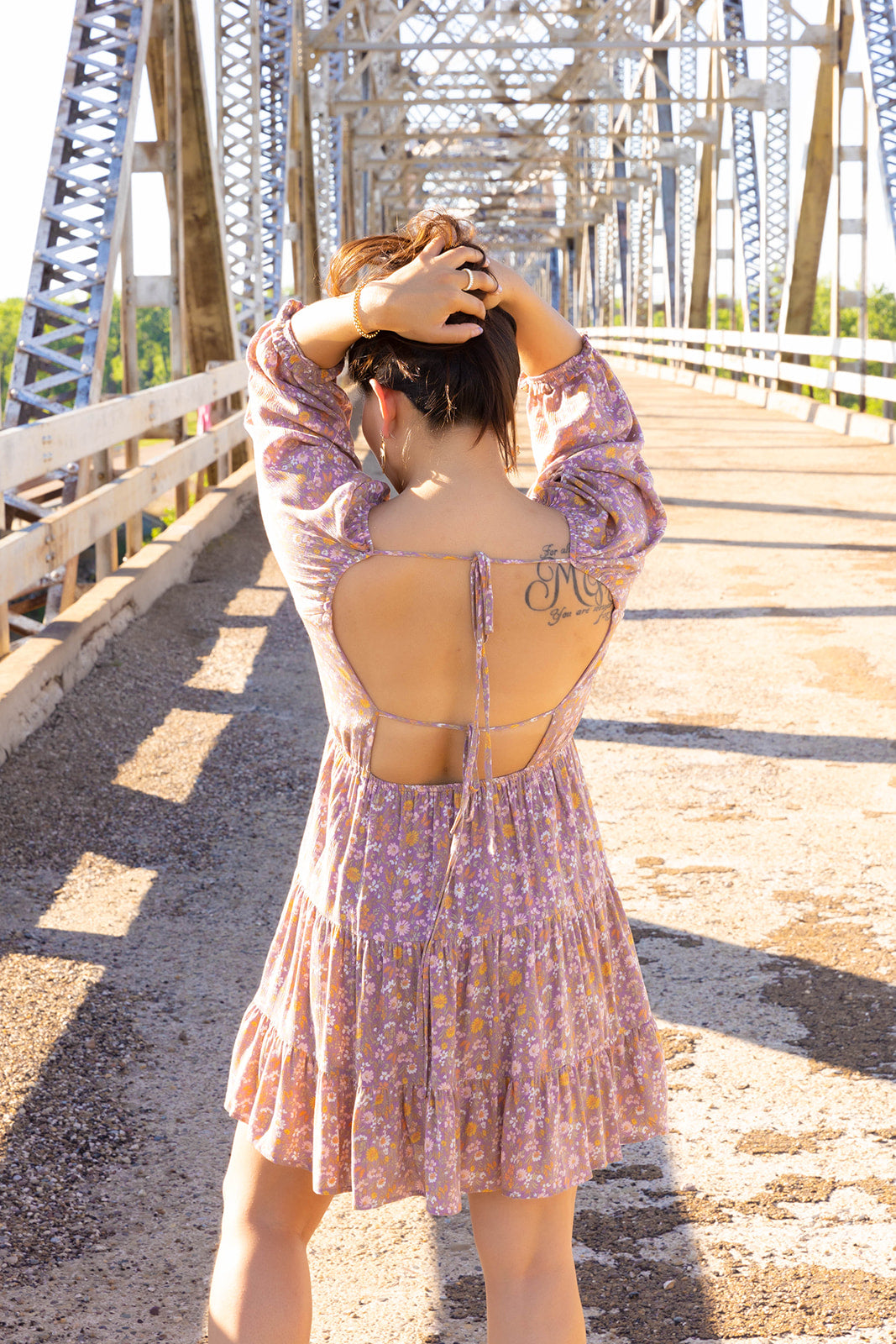 Raine Floral Print Dress