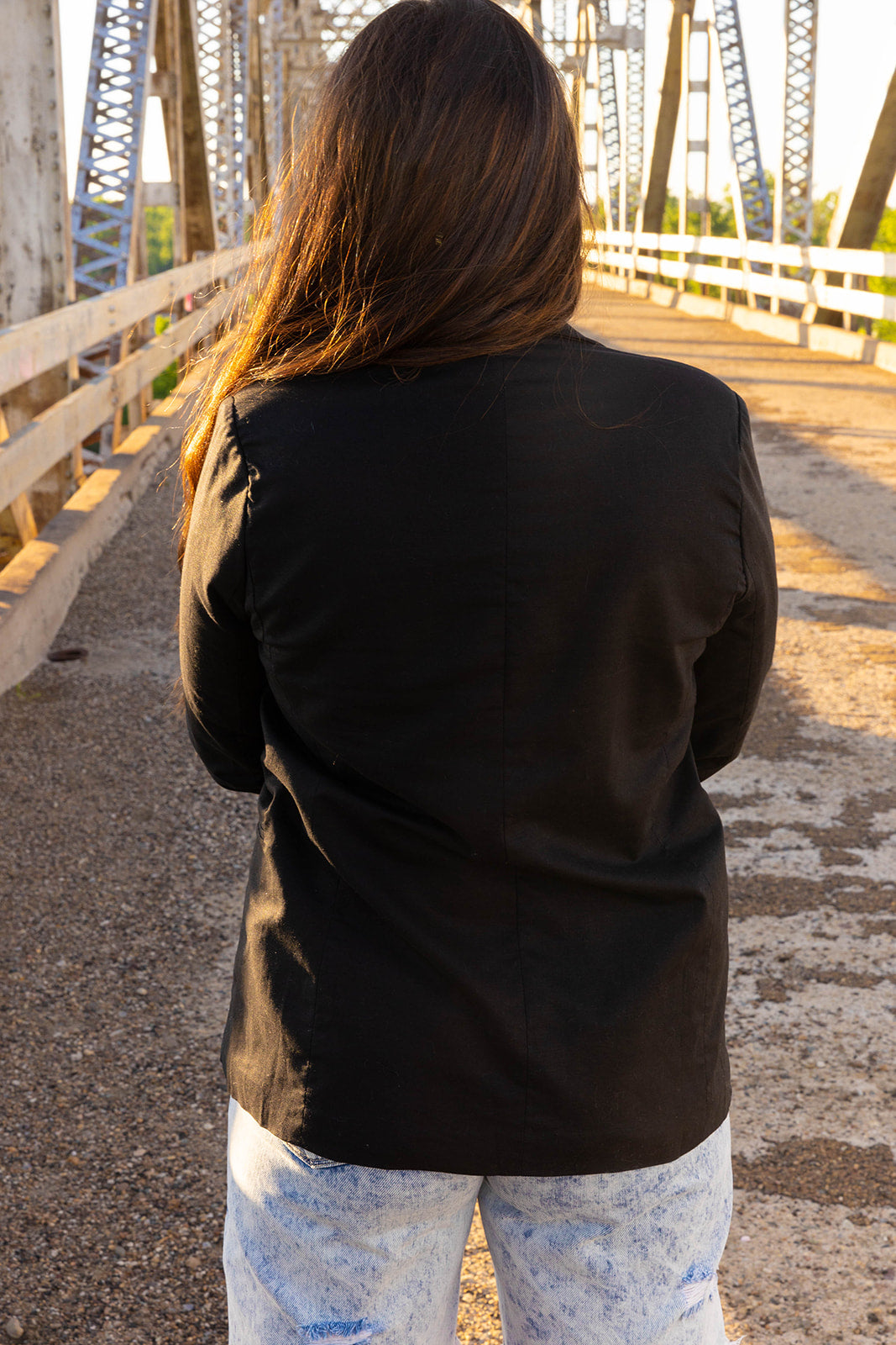 Kelly Linen Blazer Jacket