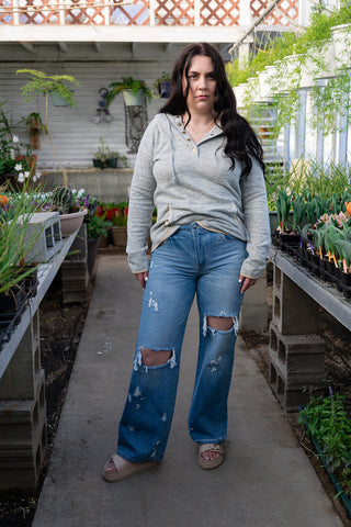 Adeline Embroidered Cargo Pants