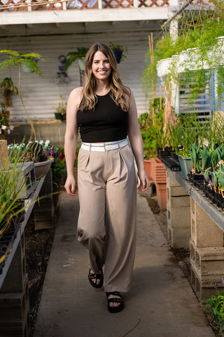 Noelle Satin Lightweight Pants