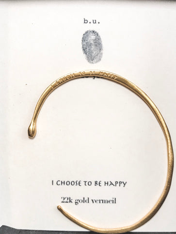 I Choose To Be Happy - SILVER